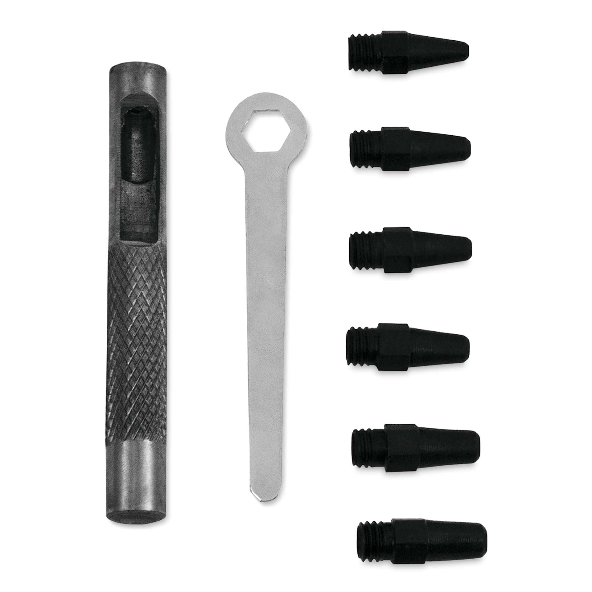 Realeather Leather Punch Tools - Mini Punch Set, set contents