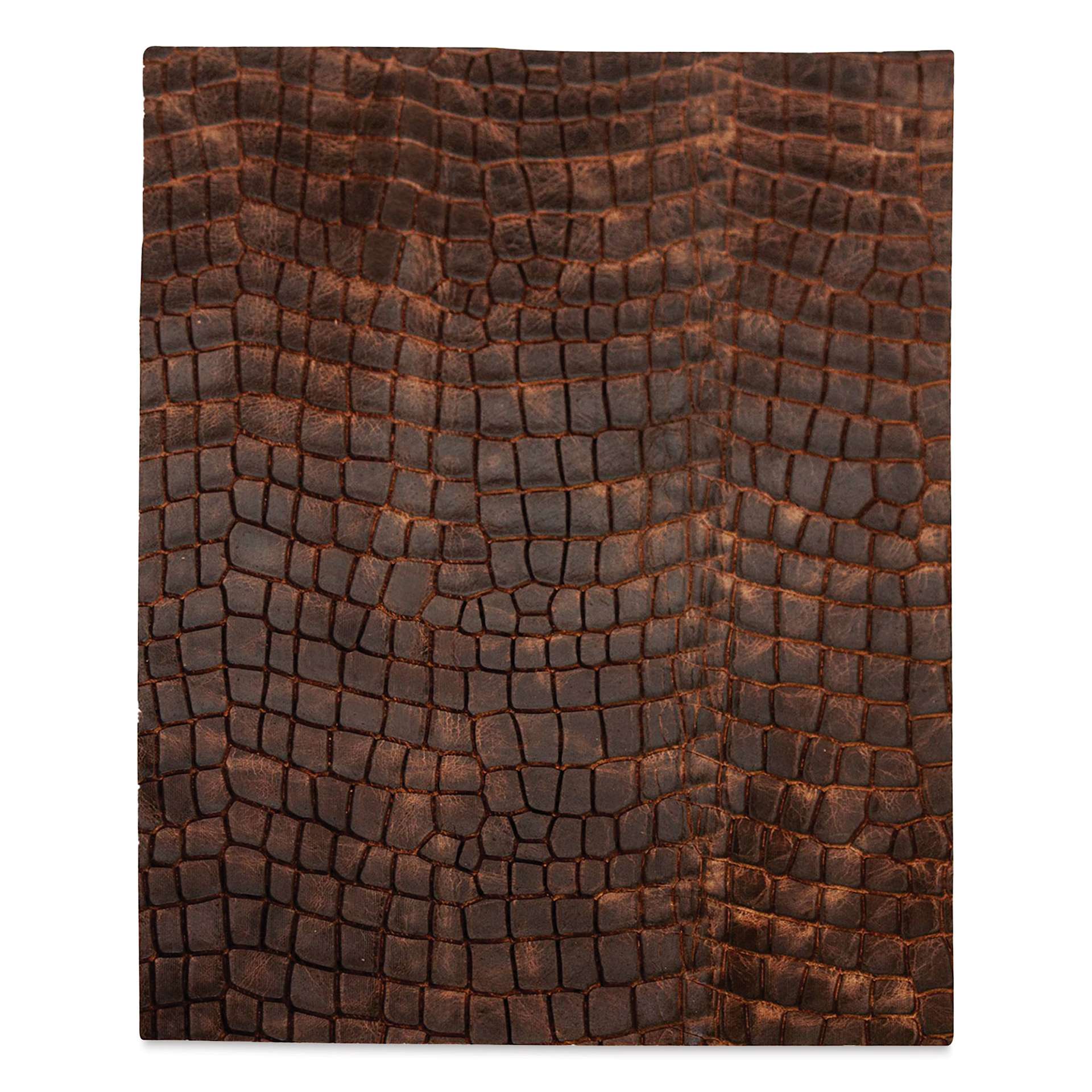 Realeather Printed Leather Trim - Dragon Plate, 8-1/2" x 11", single trim