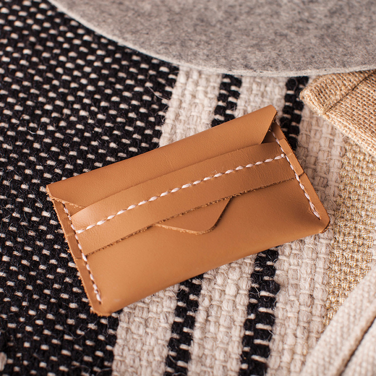Cricut Genuine Leather - Camel, Sample Artwork