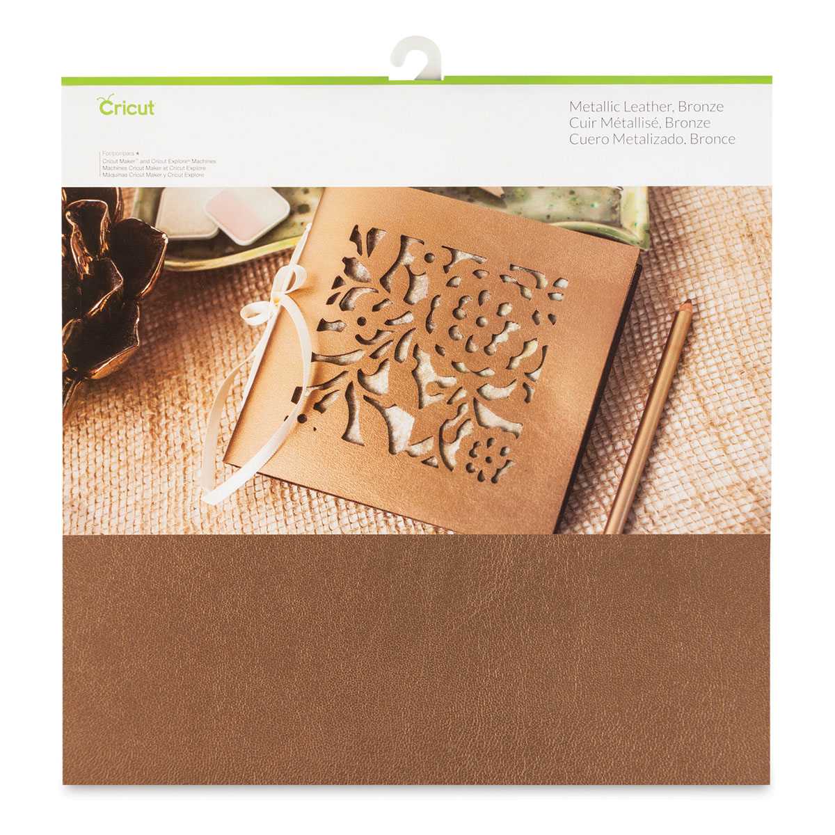 Cricut Genuine Leather - Metallic Bronze, 12" x 12"