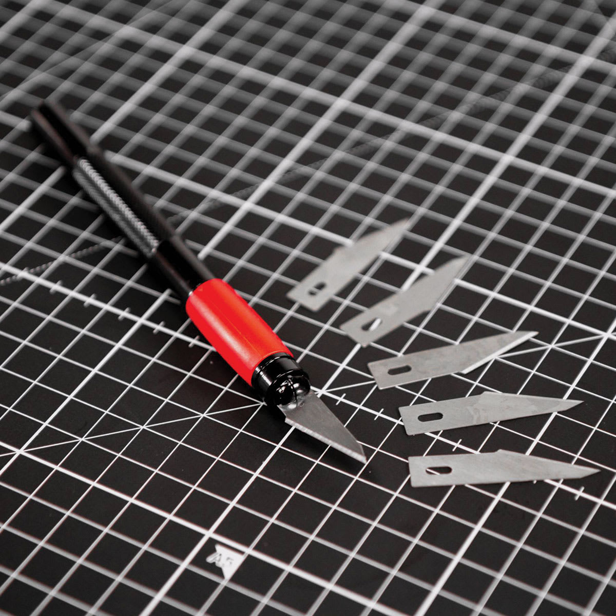 Angelus #2 Detail Knife, Replacment Blades Laid Out