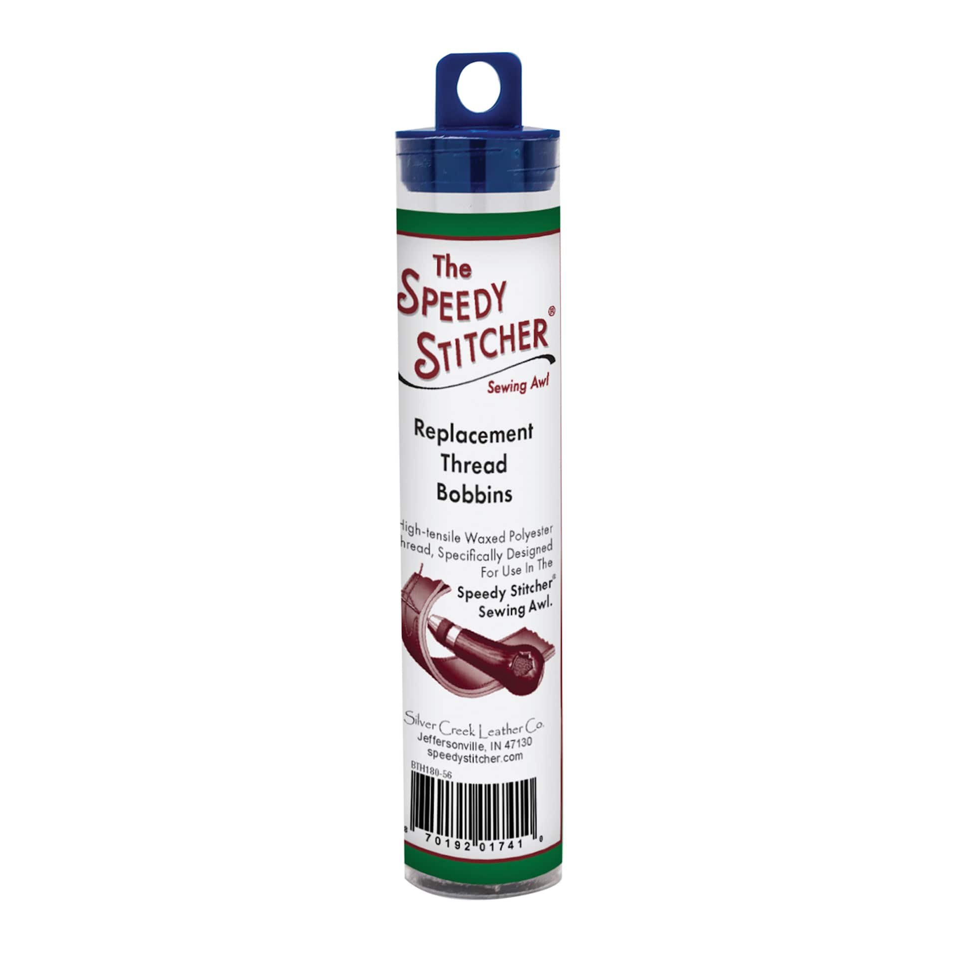 Speedy Stitcher Replacement Thread Bobbins - Set of 4, 14 yds packaging