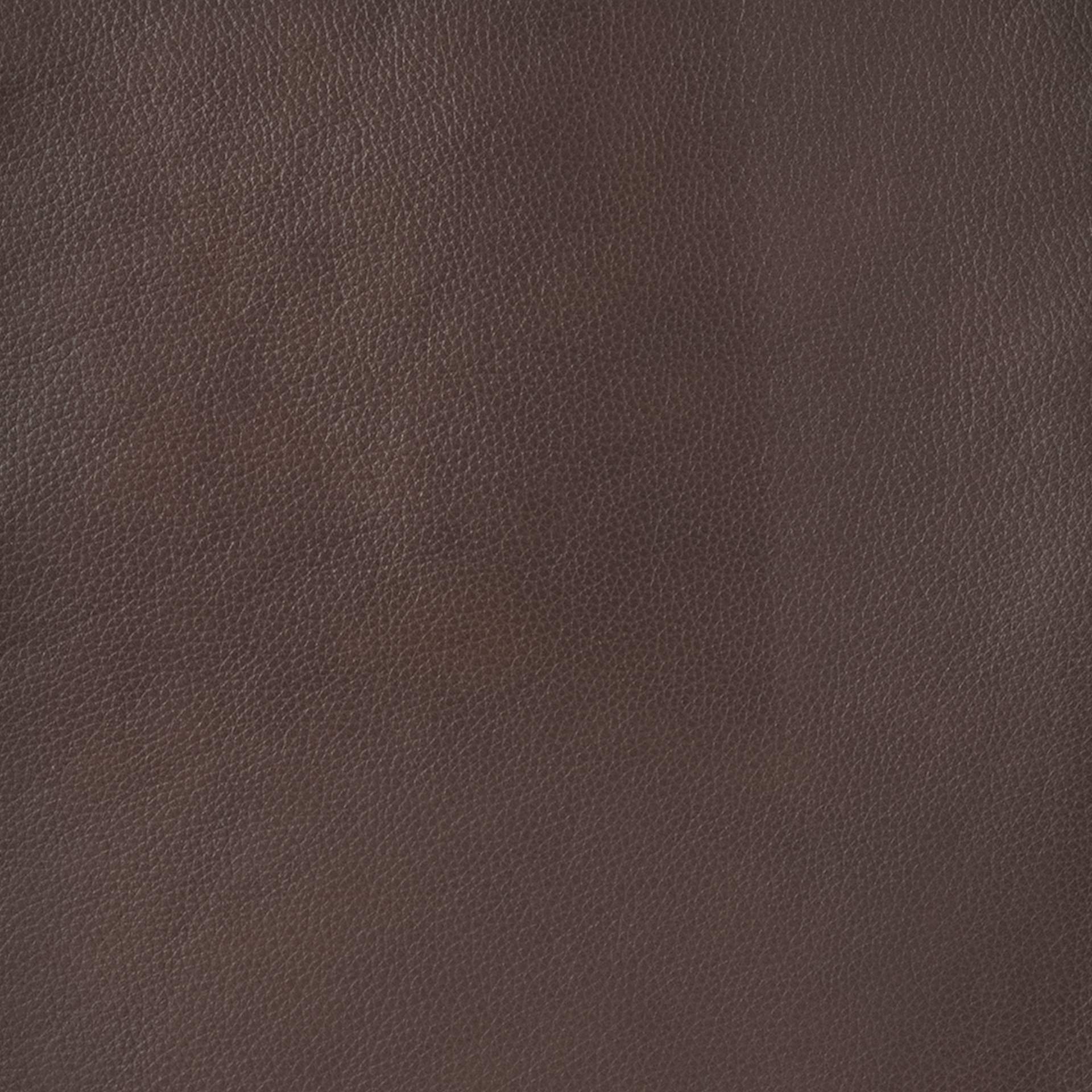 Realeather Deertan Leather Trim - Dark Brown, 11" x 8-1/2", close-up