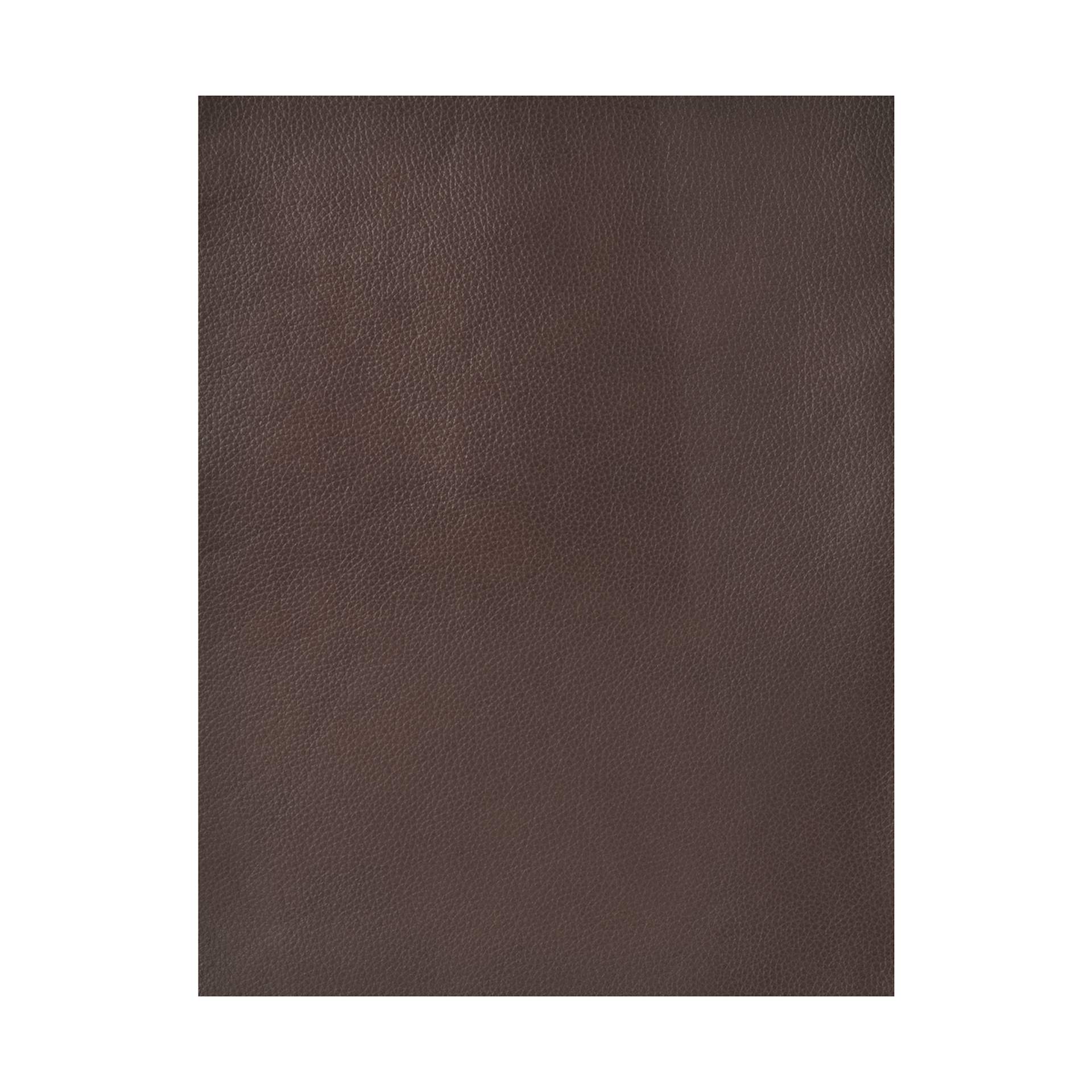 Realeather Deertan Leather Trim - Dark Brown, 11" x 8-1/2"