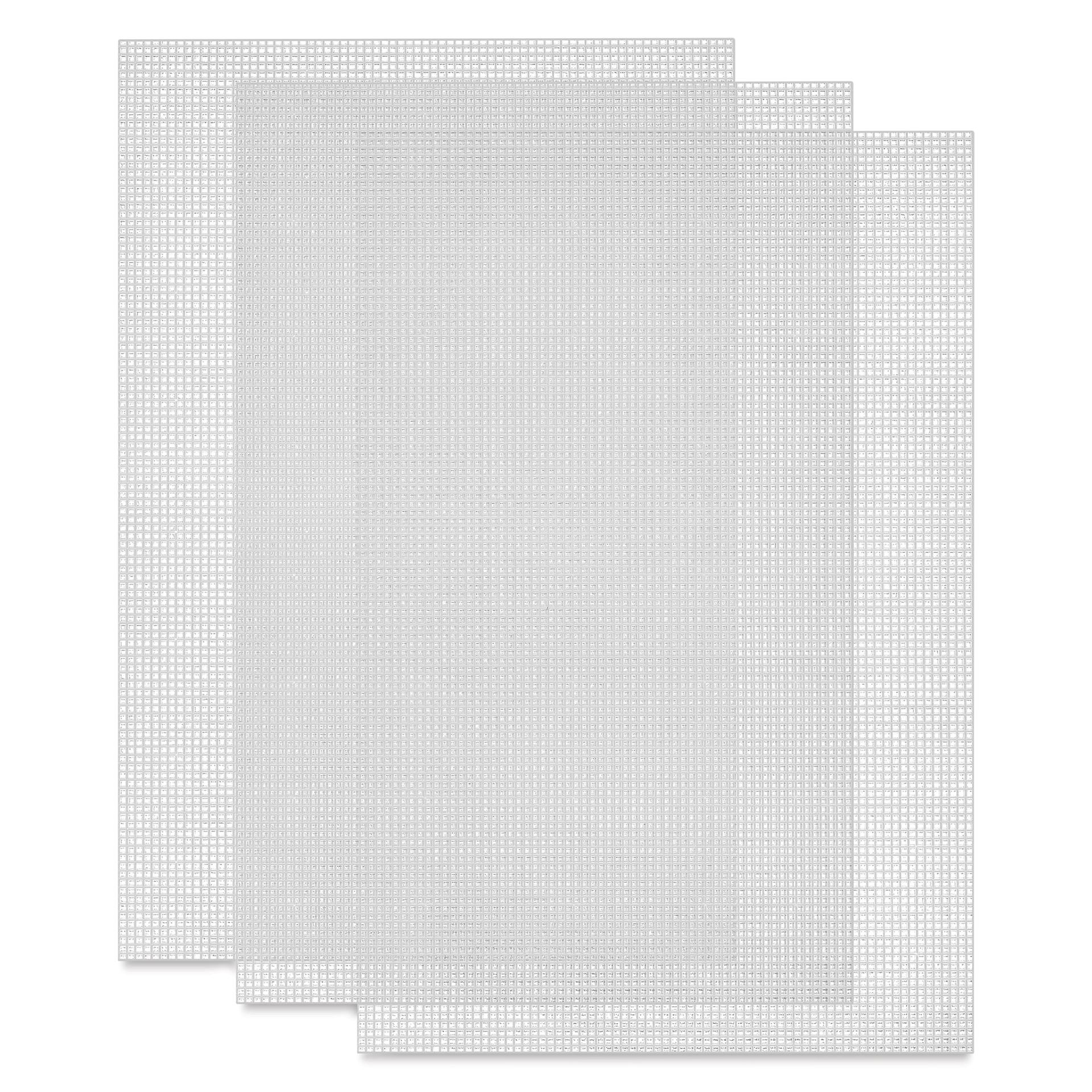 Janlynn Plastic Canvas - Large, Pkg of 3, 12" x 18" - out of packaging