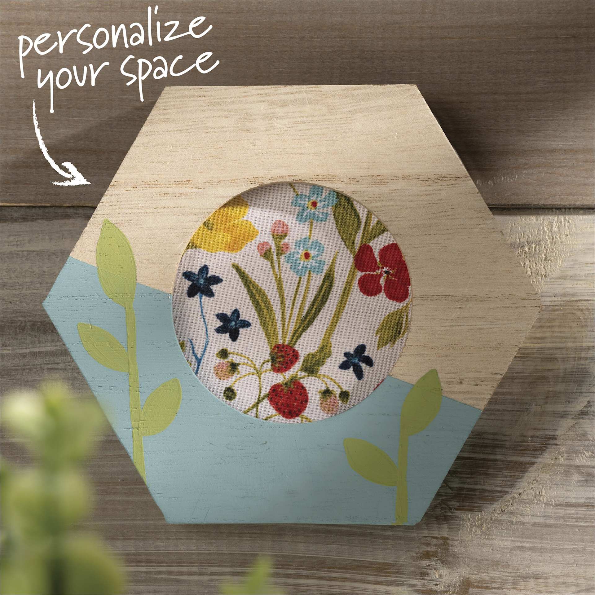 Bucilla Embroidery Hoop Frame - Hexagon, 3" - personalize your space