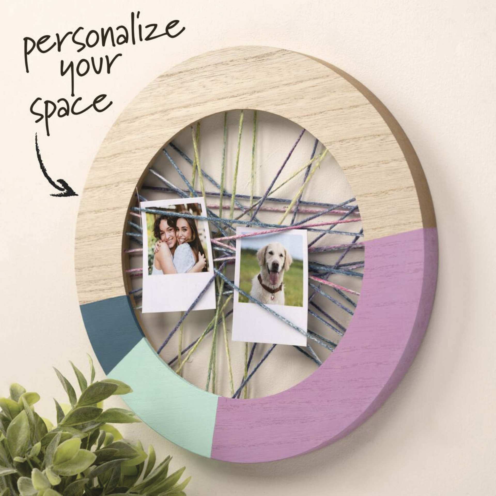 Bucilla Embroidery Hoop Frame - Circle, 8" Dia. - personalize your space