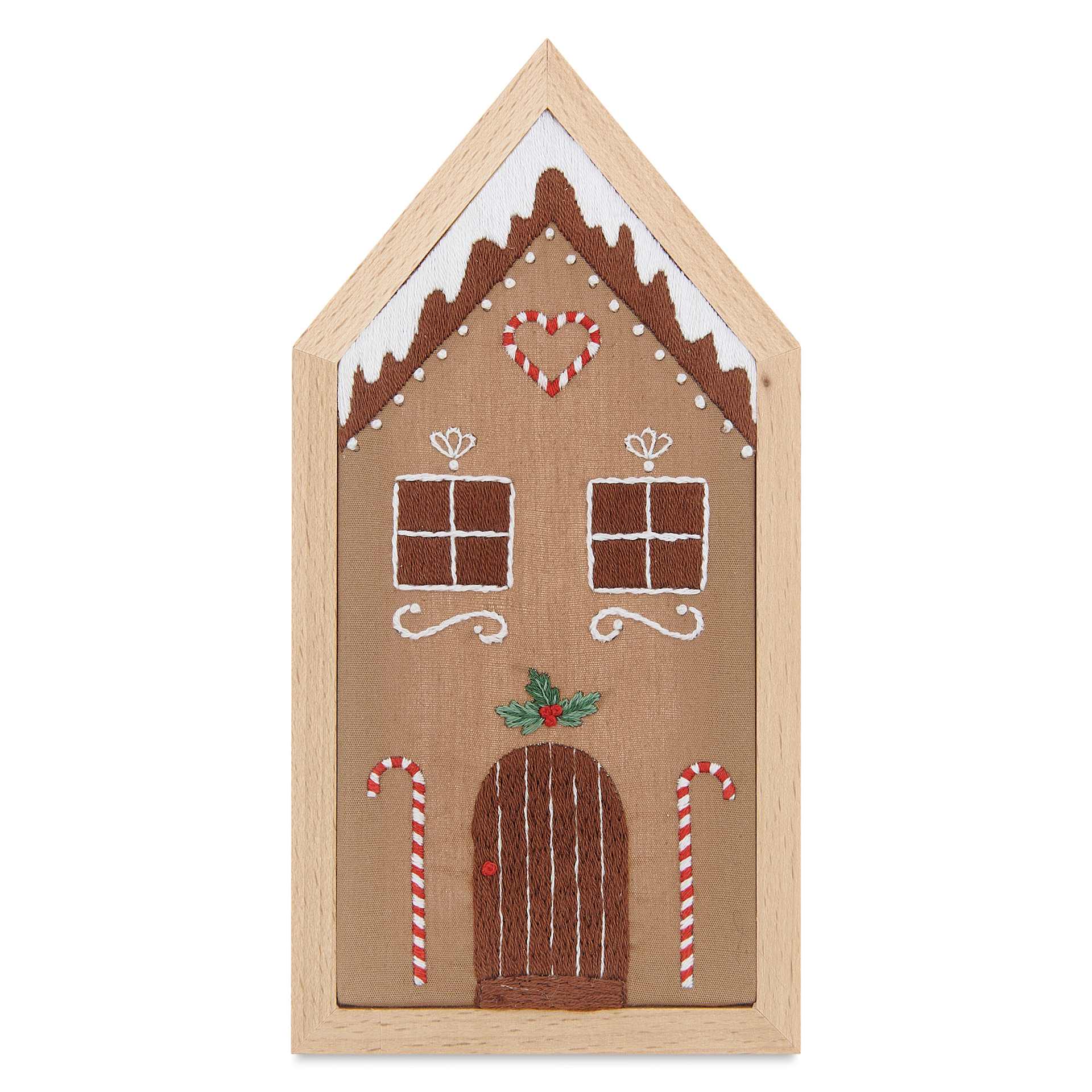 Rico Design Embroidery House Kit - Gingerbread House