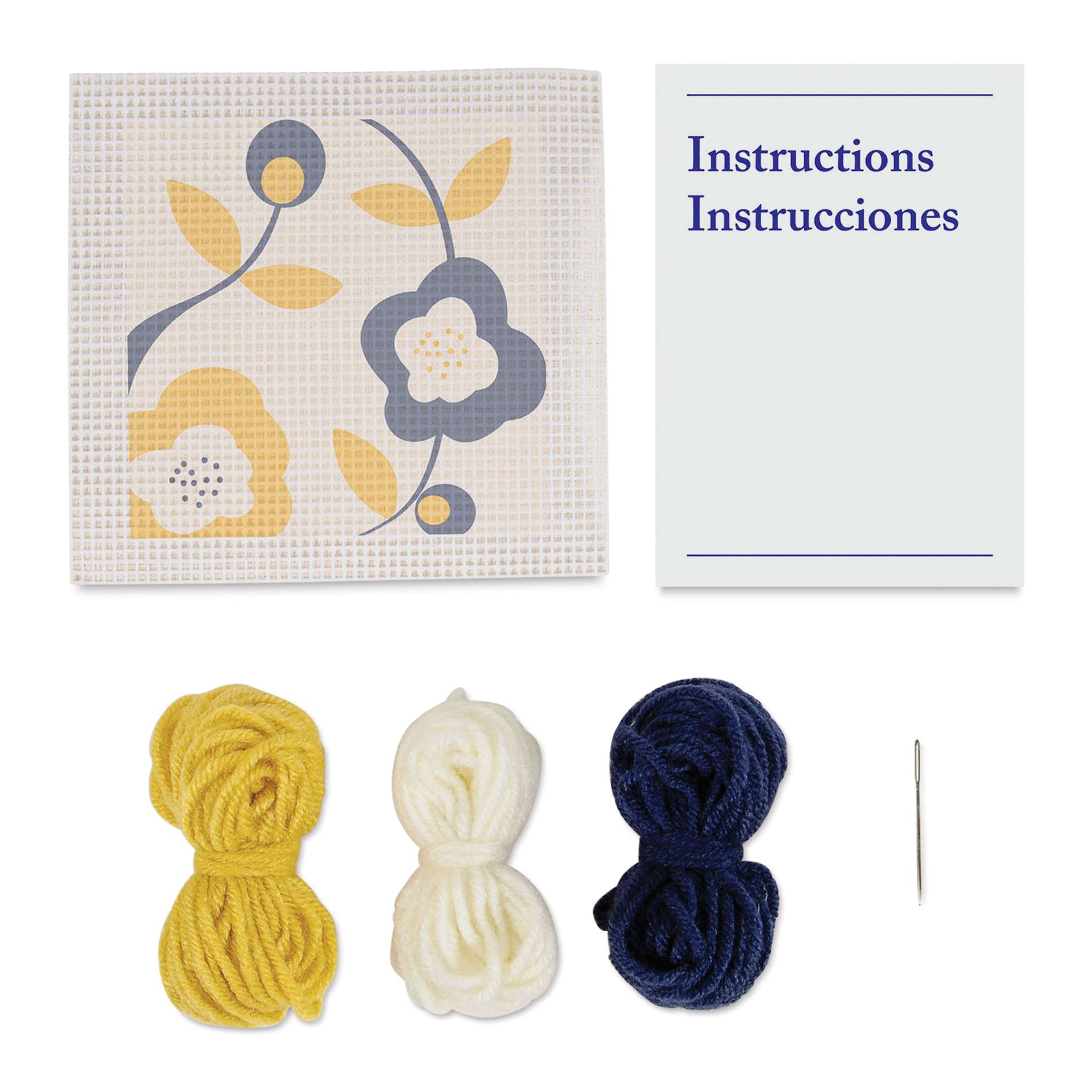 DMC Learning Tapestry Kit - contents
