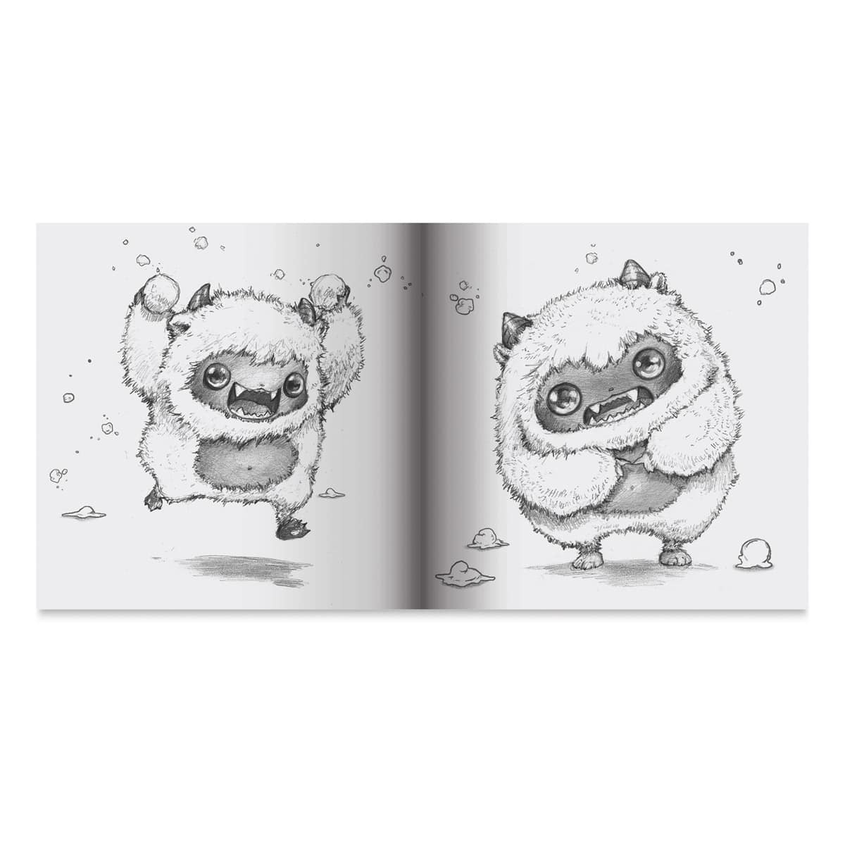 Pop Manga Cute and Creepy Coloring Book, Inside Page