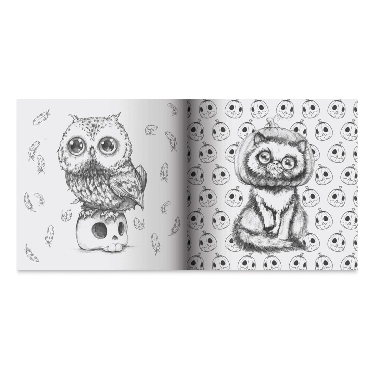 Pop Manga Cute and Creepy Coloring Book, Owl