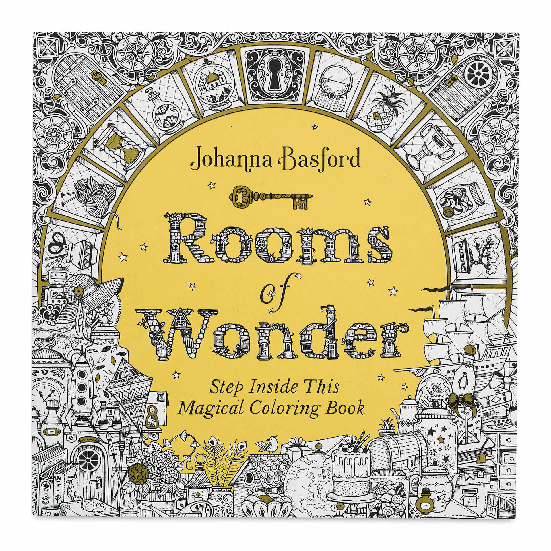 Rooms of Wonder Coloring Book (front cover)