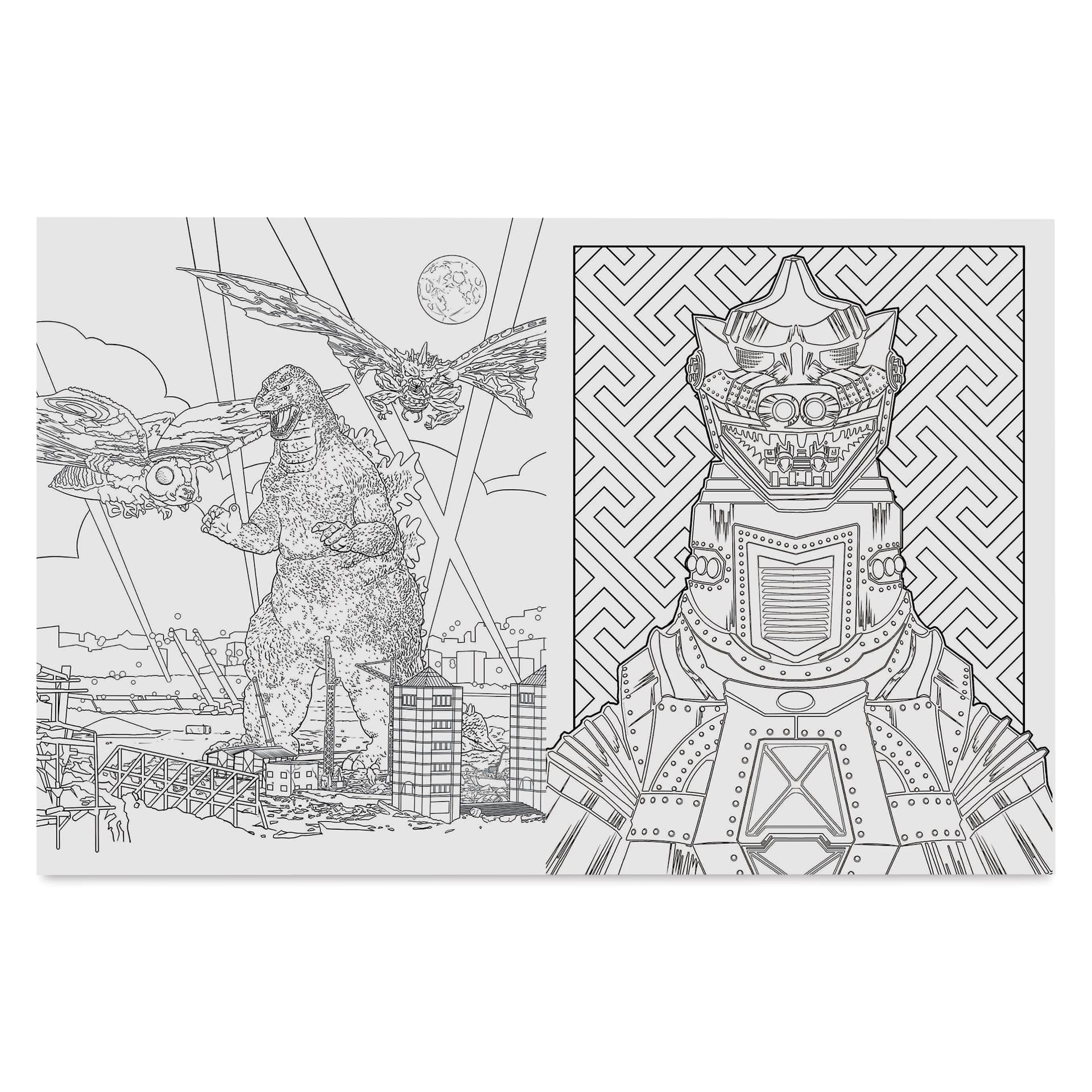 Godzilla: The Official Coloring Book, Mechagodzilla
