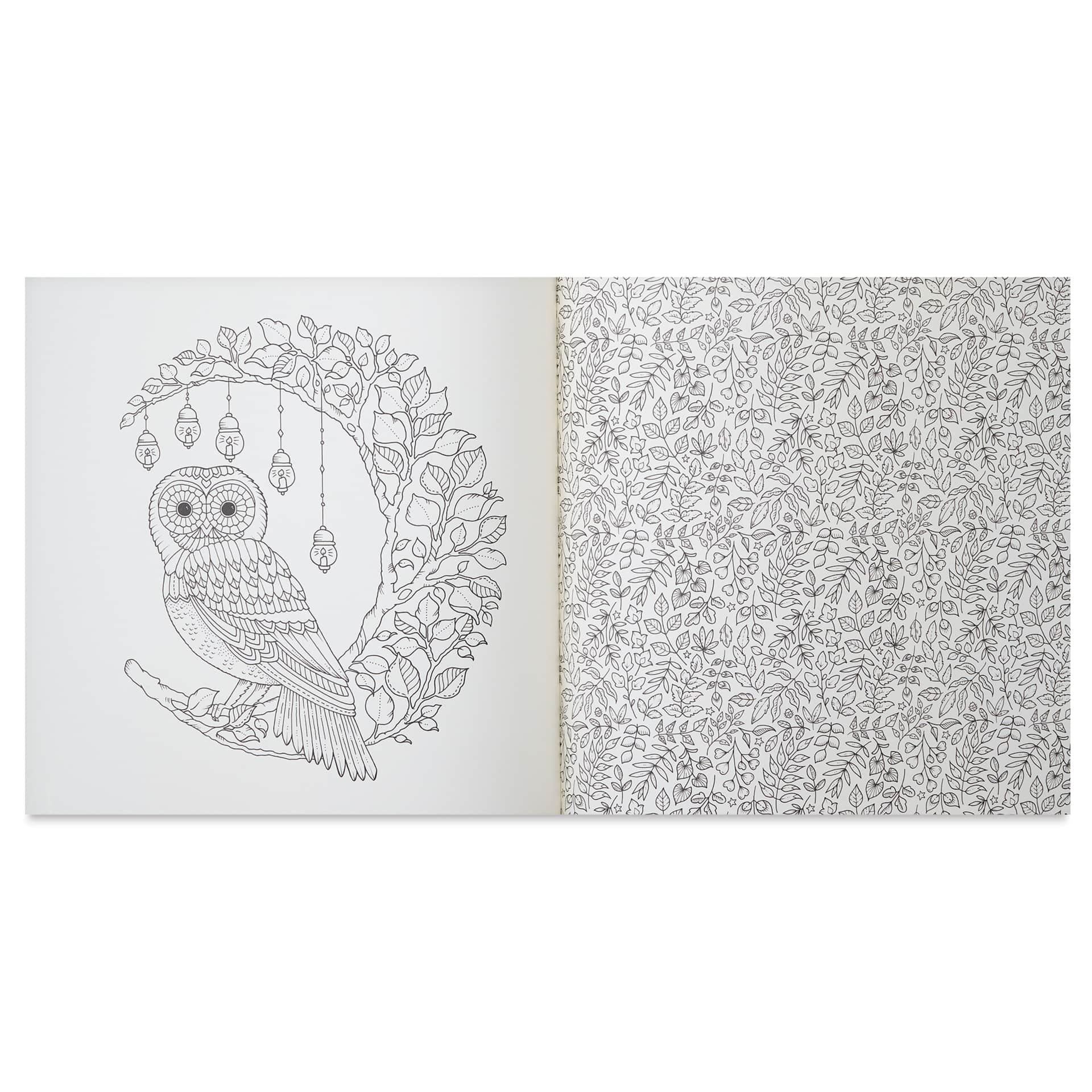 Magical Worlds Coloring Book - 10" x 10", 80 Pages