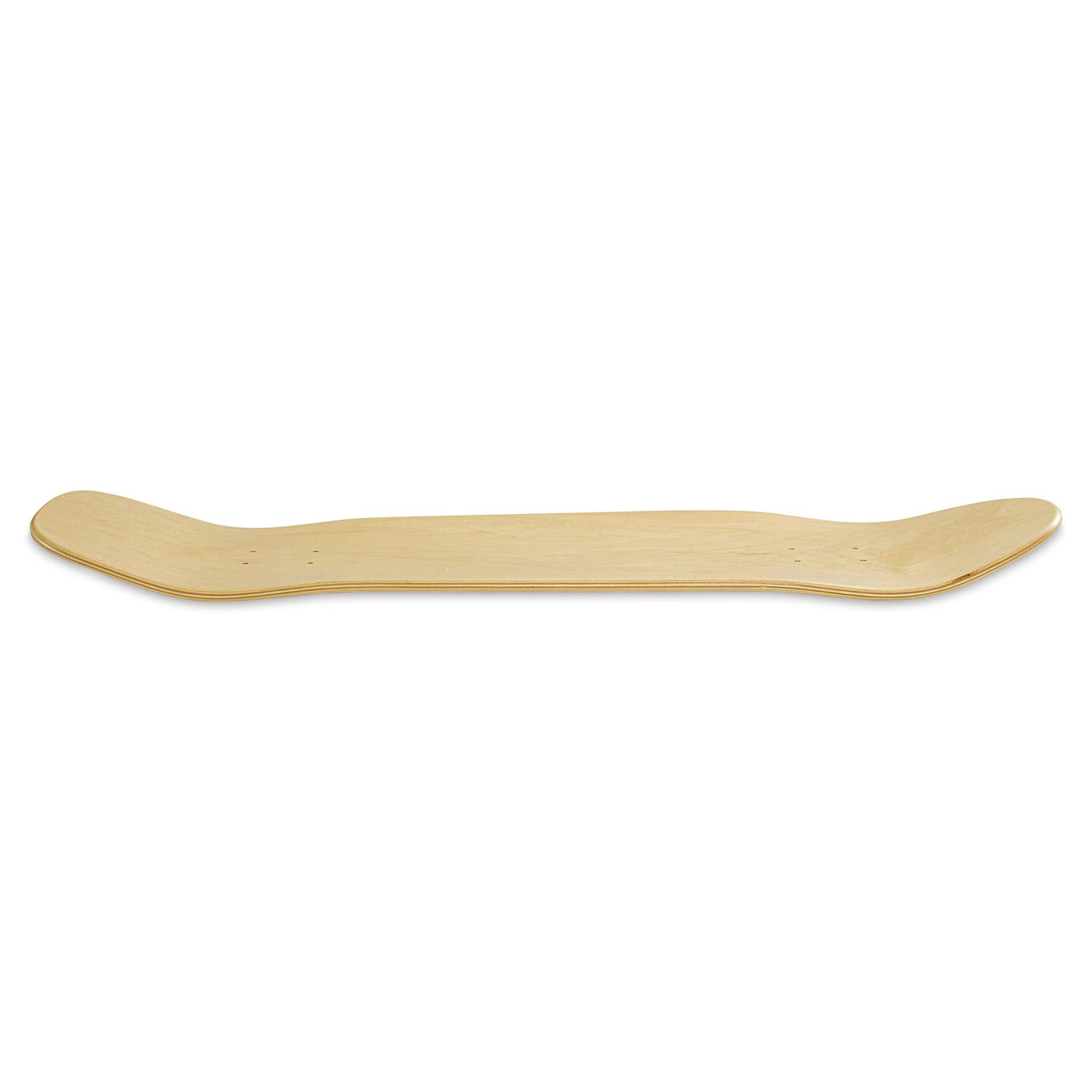 Skateboard Deck - Modern Fish Deck, side view