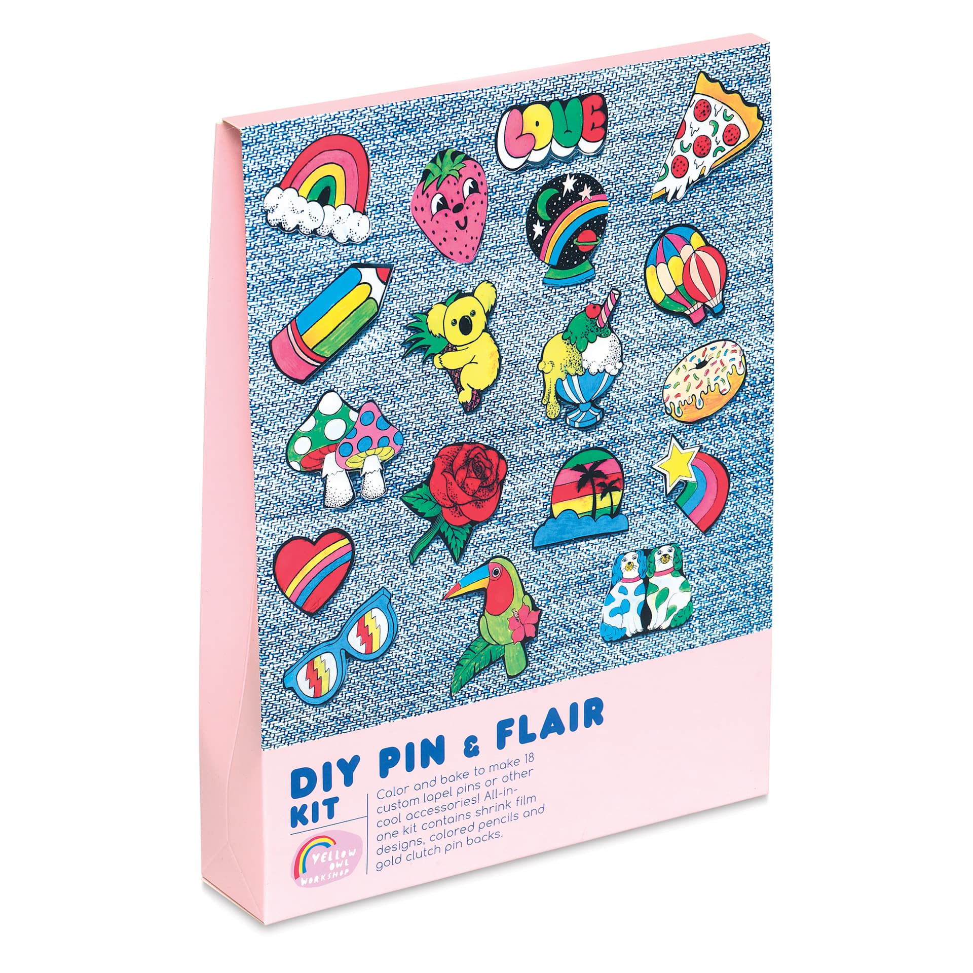 Yellow Owl Workshop DIY Pin and Flair Kit