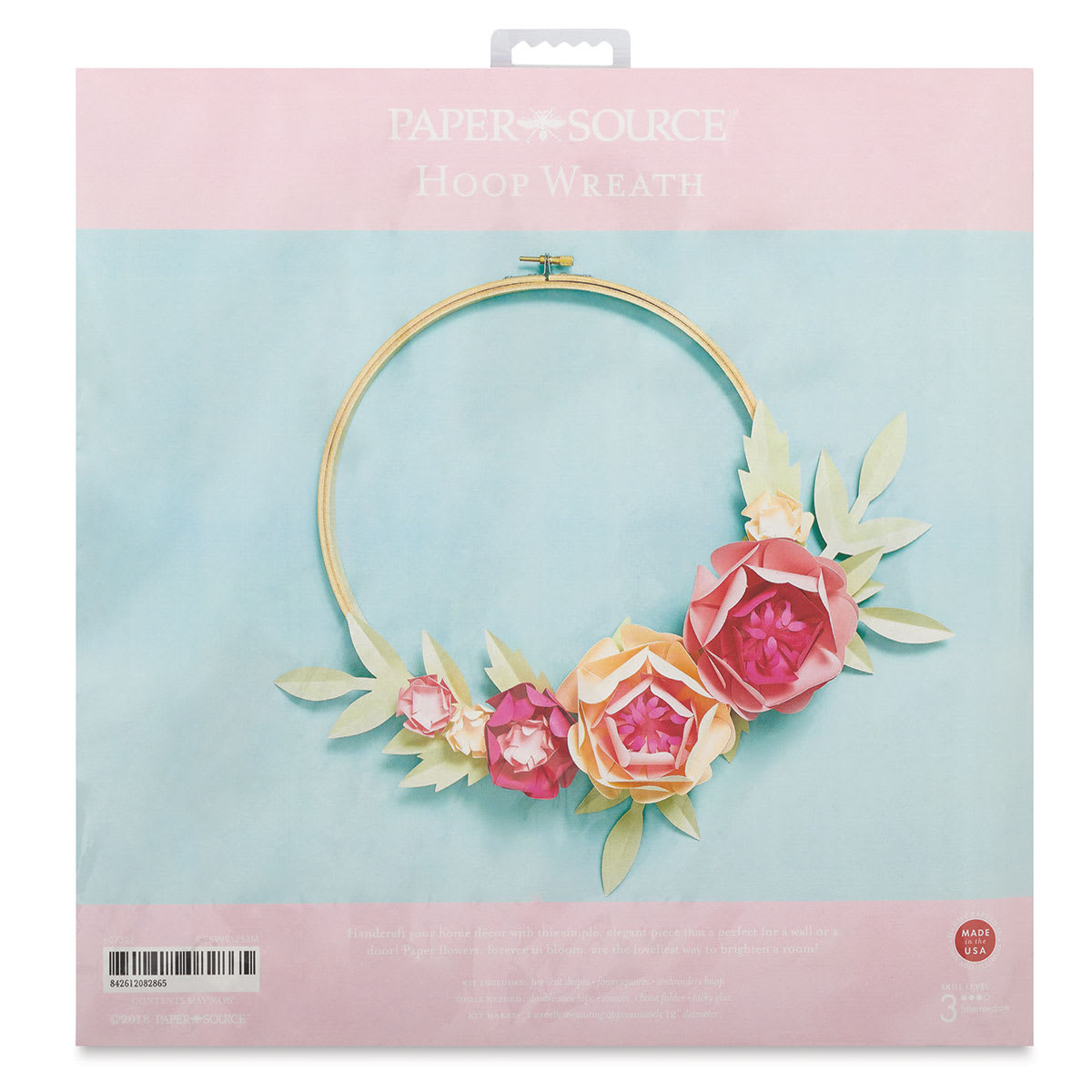 Paper Source Hoop Wreath Kit