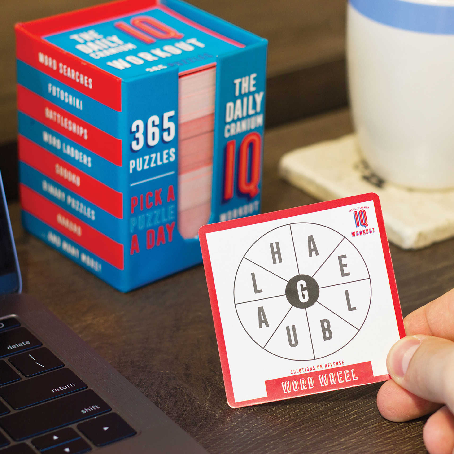 Professor Puzzle Pick a Puzzle a Day Cards (Card in hand)