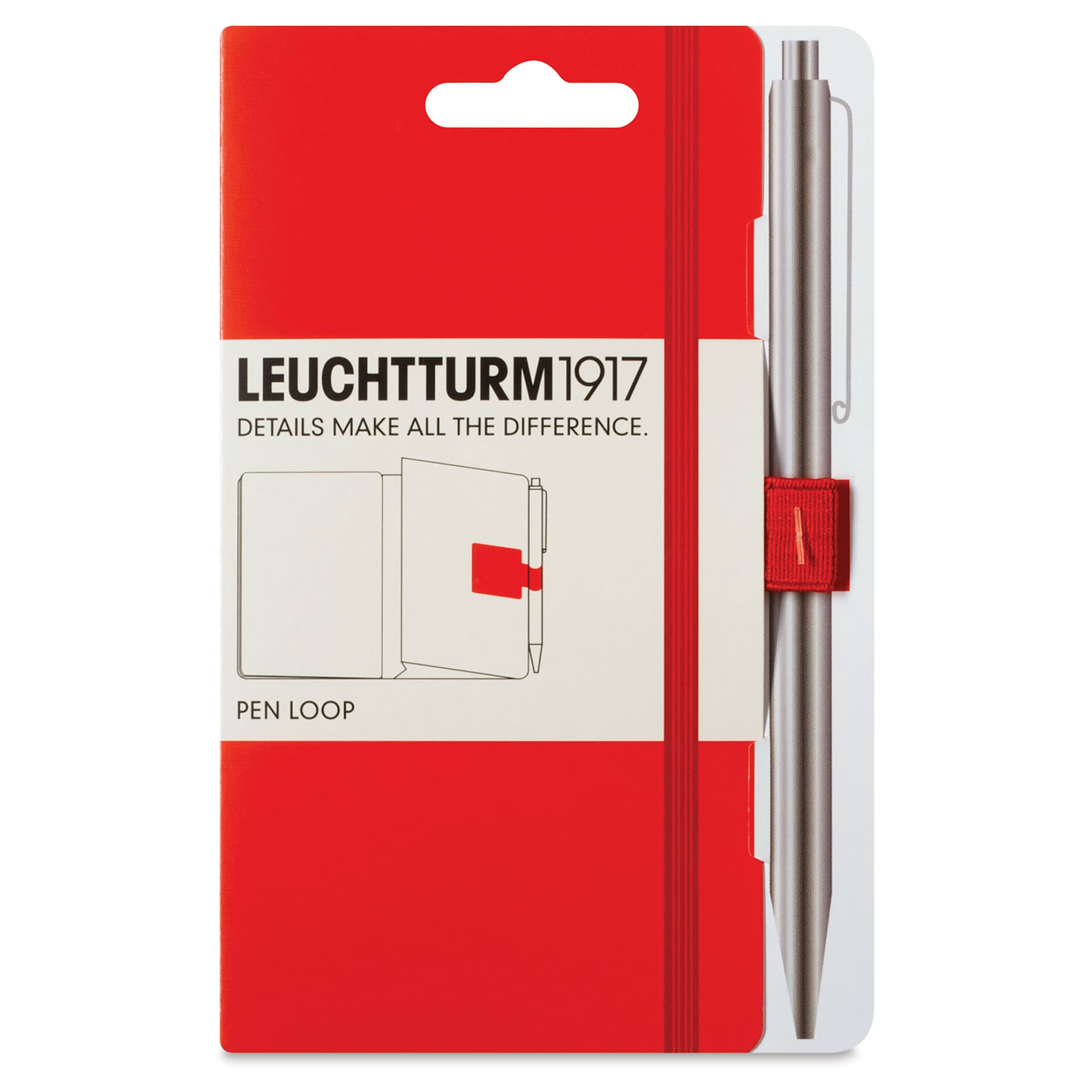 Leuchtturm1917 Pen Loop - Red Leuchtturm1917 Pen Loop - Red