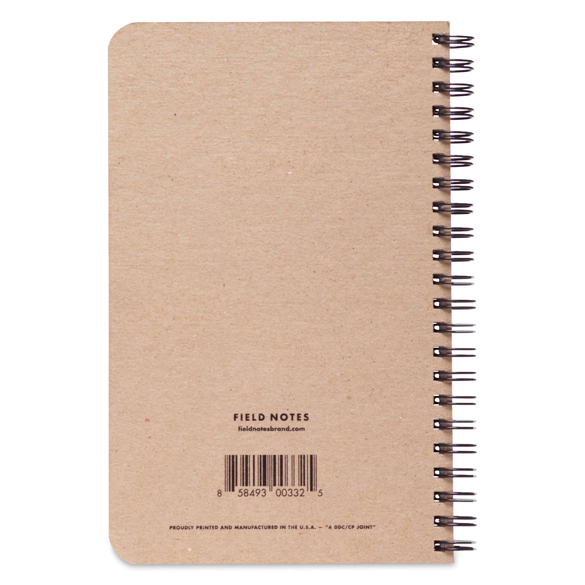 Field Notes 56-Week Undated Planner - 4-3/4" x 7-1/2", 112 Pages, back cover