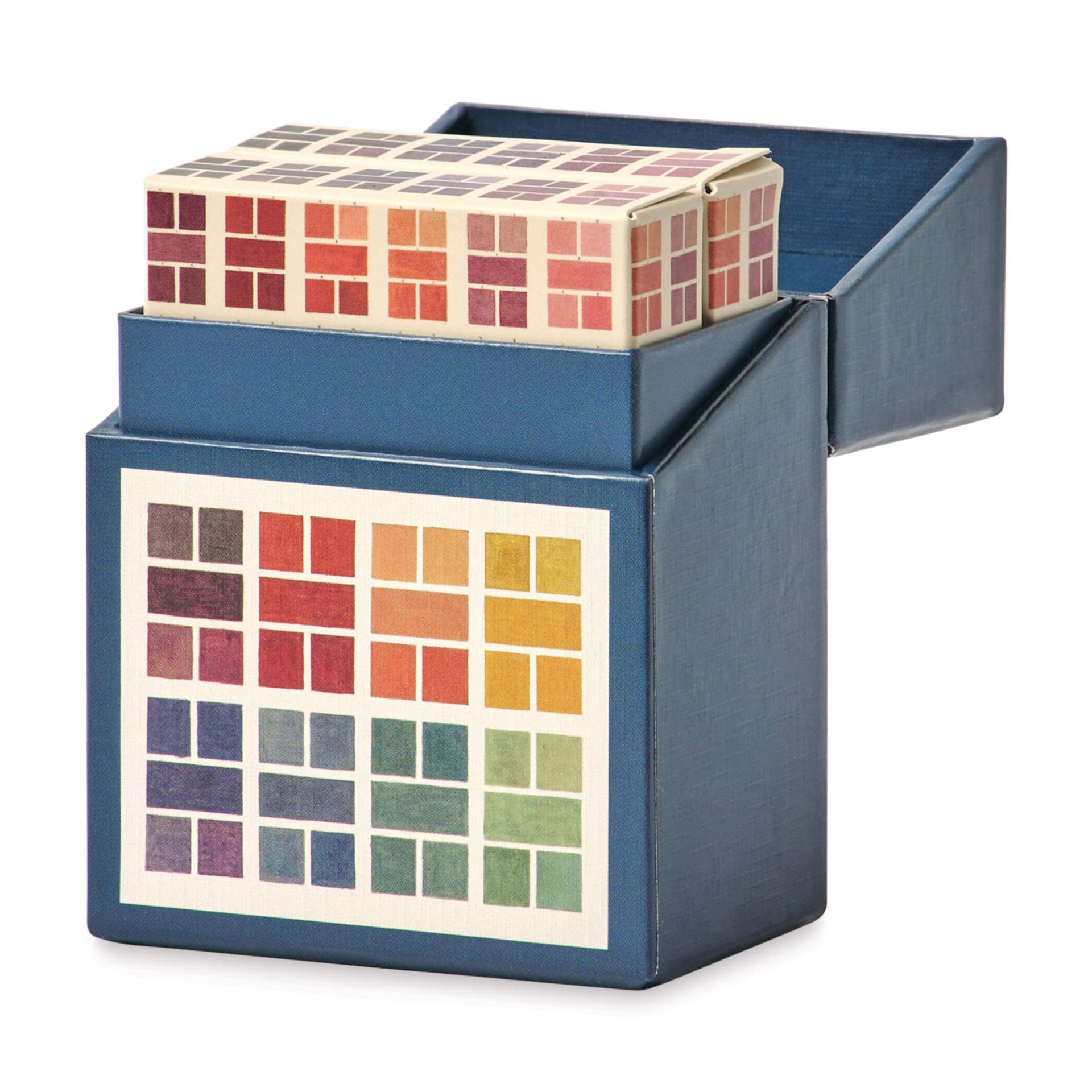 Roomytown Watercolor Swatches Playing Card Set, open packaging