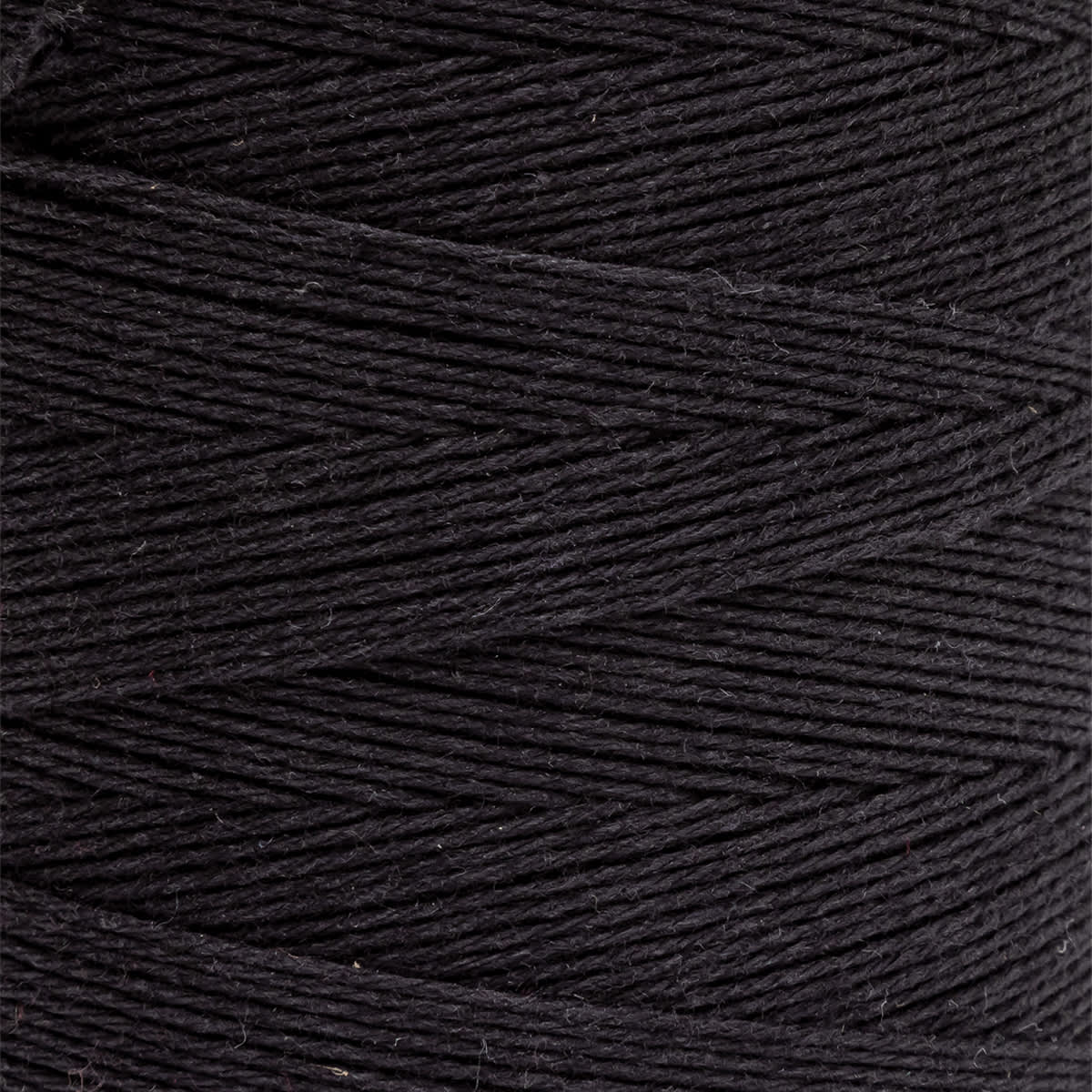 Maysville Cotton Warp - 800 Yards, Black - close-up