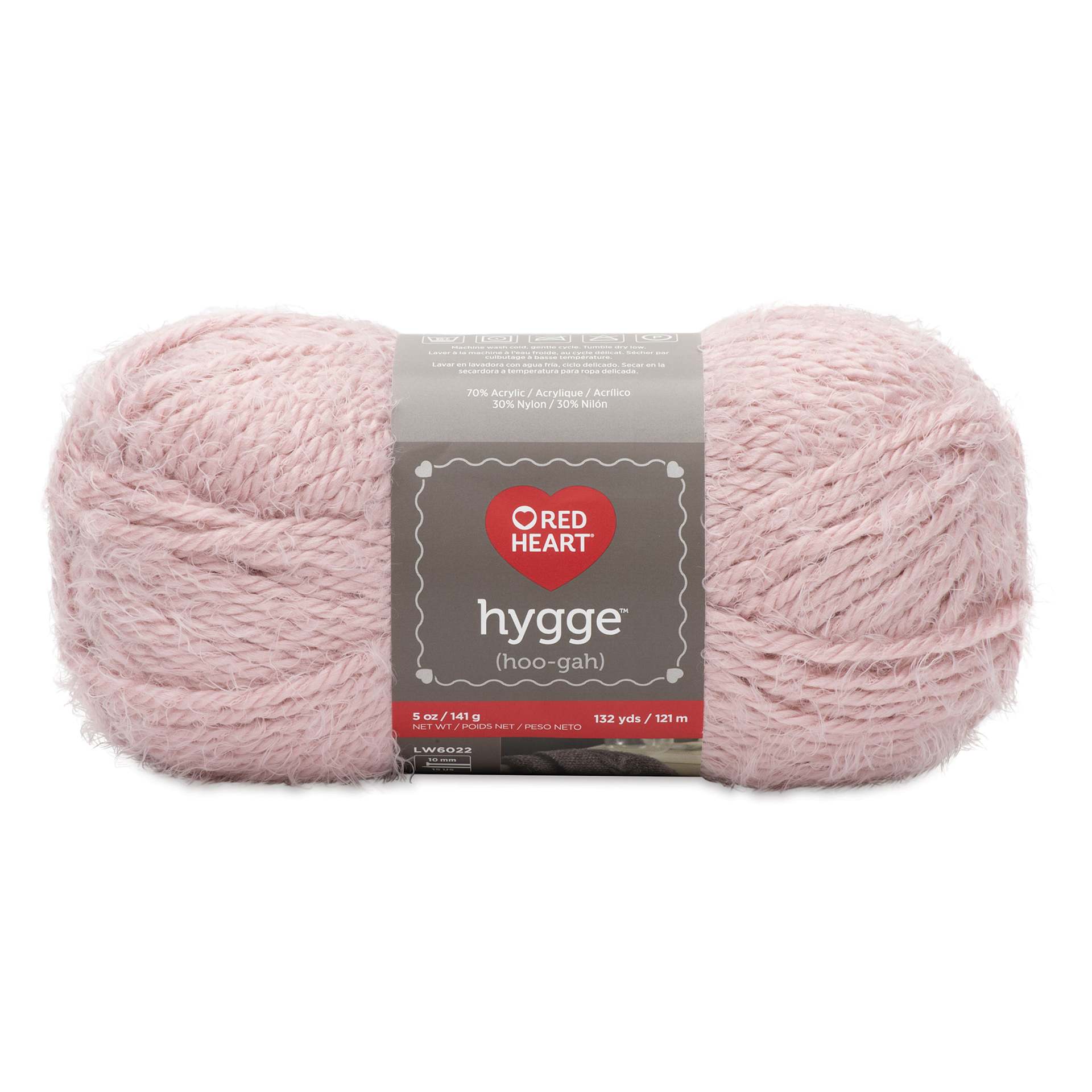 Red Heart Hygge Yarn - Powder, 132 yds