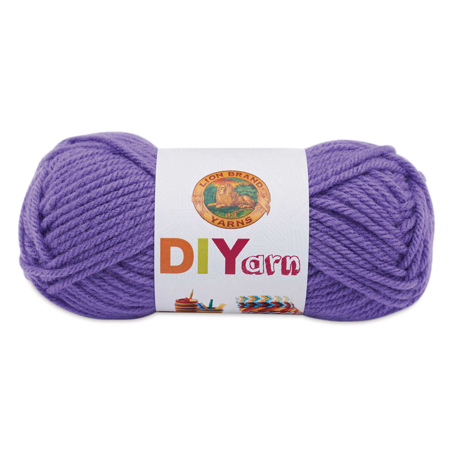 Lion Brand DIYarn - Purple