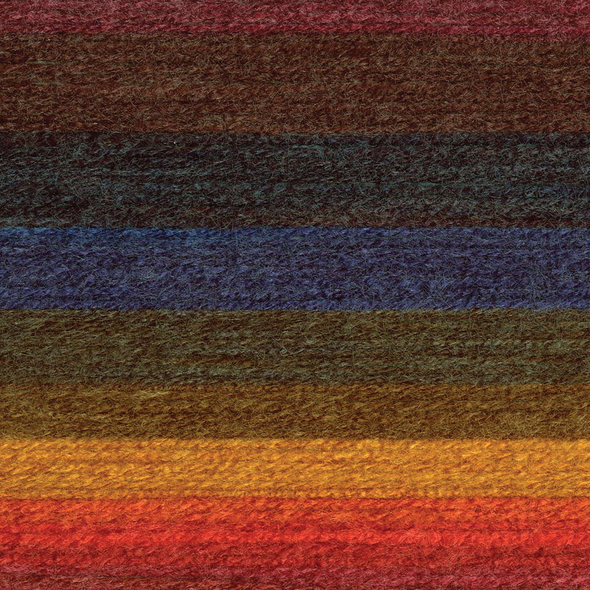 Lion Brand Mandala Yarn - Chimera, 590 yds close up showing completed pattern texture
