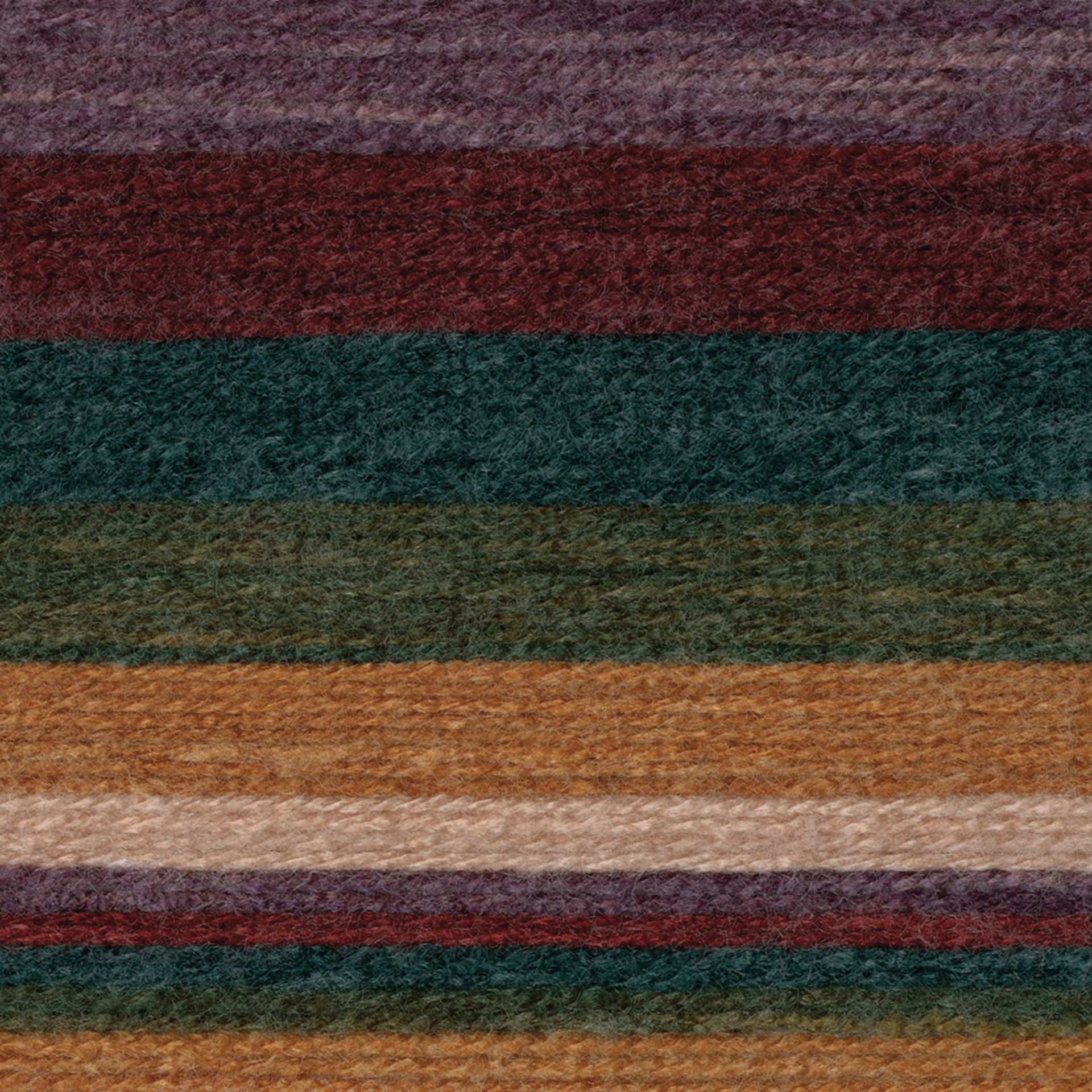 Lion Brand Mandala Yarn - Warlock, 590 yards close up showing completed pattern texture
