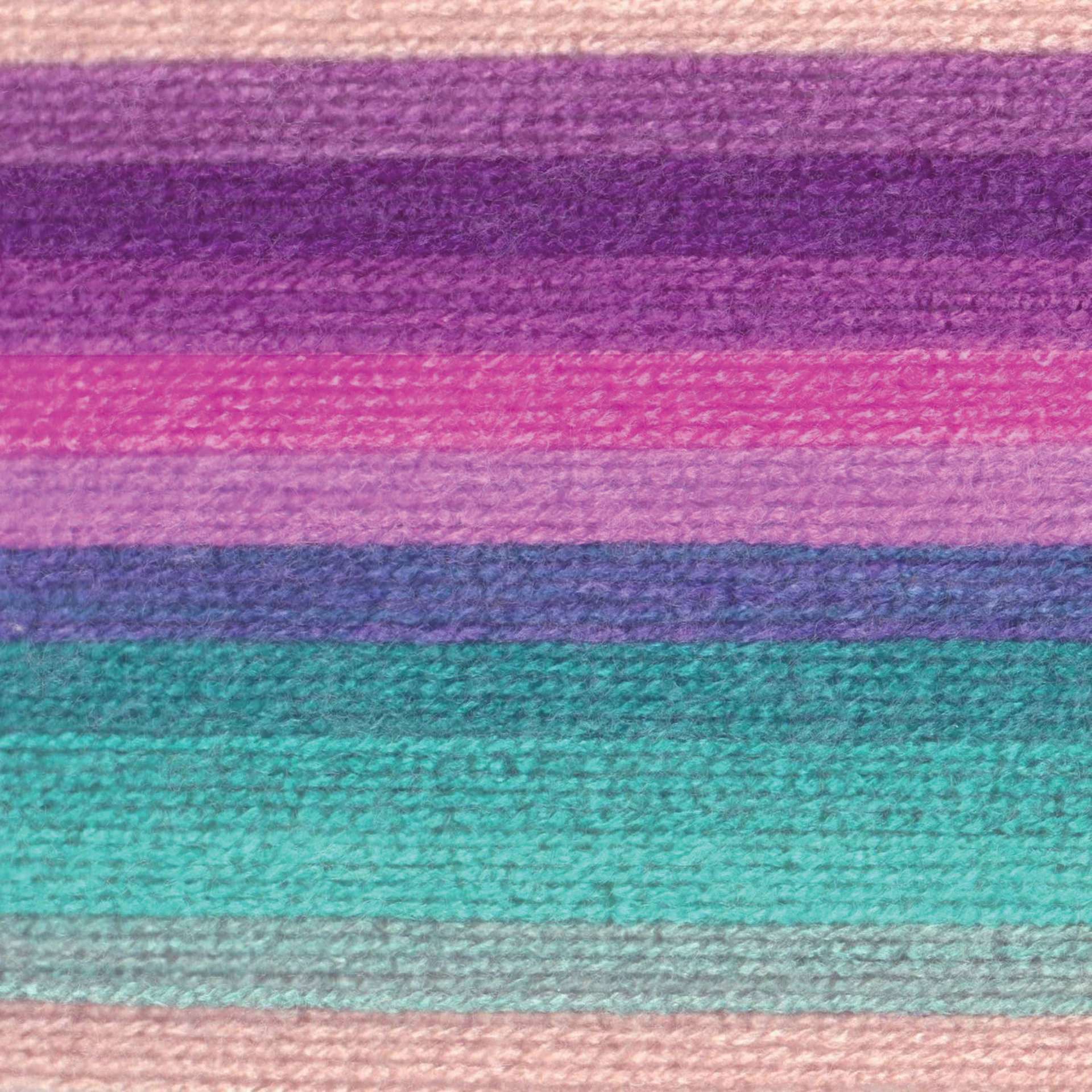Lion Brand Mandala Yarn - Mothra, 590 yards close up showing completed pattern texture