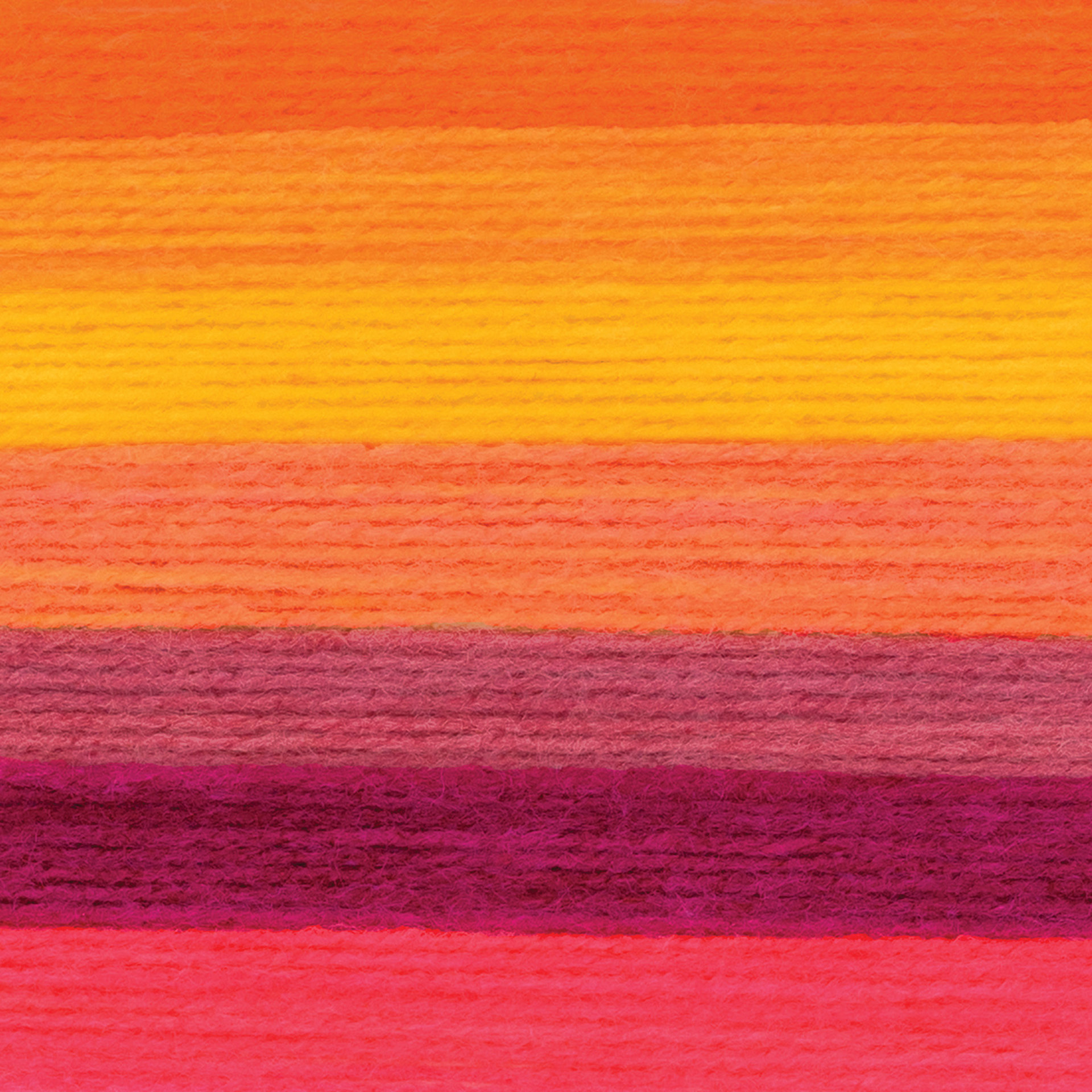 Lion Brand Mandala Yarn - Fenrir, 590 yards close up to show knitted pattern