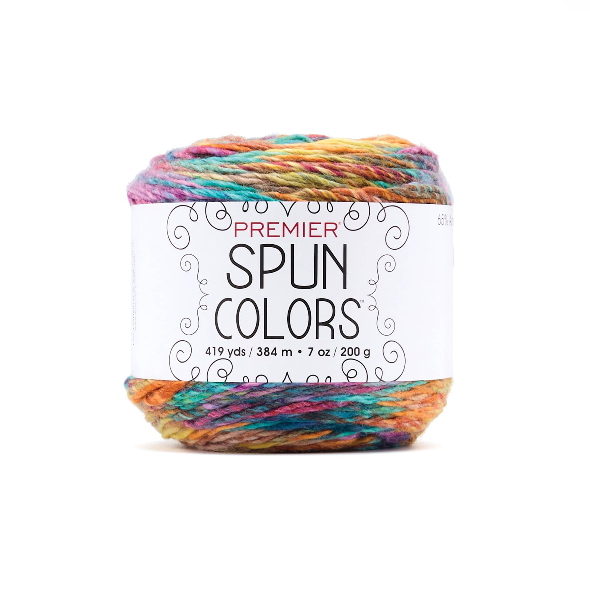 Premier Yarn Spun Colors Yarn - Snorkeling, 419 yds