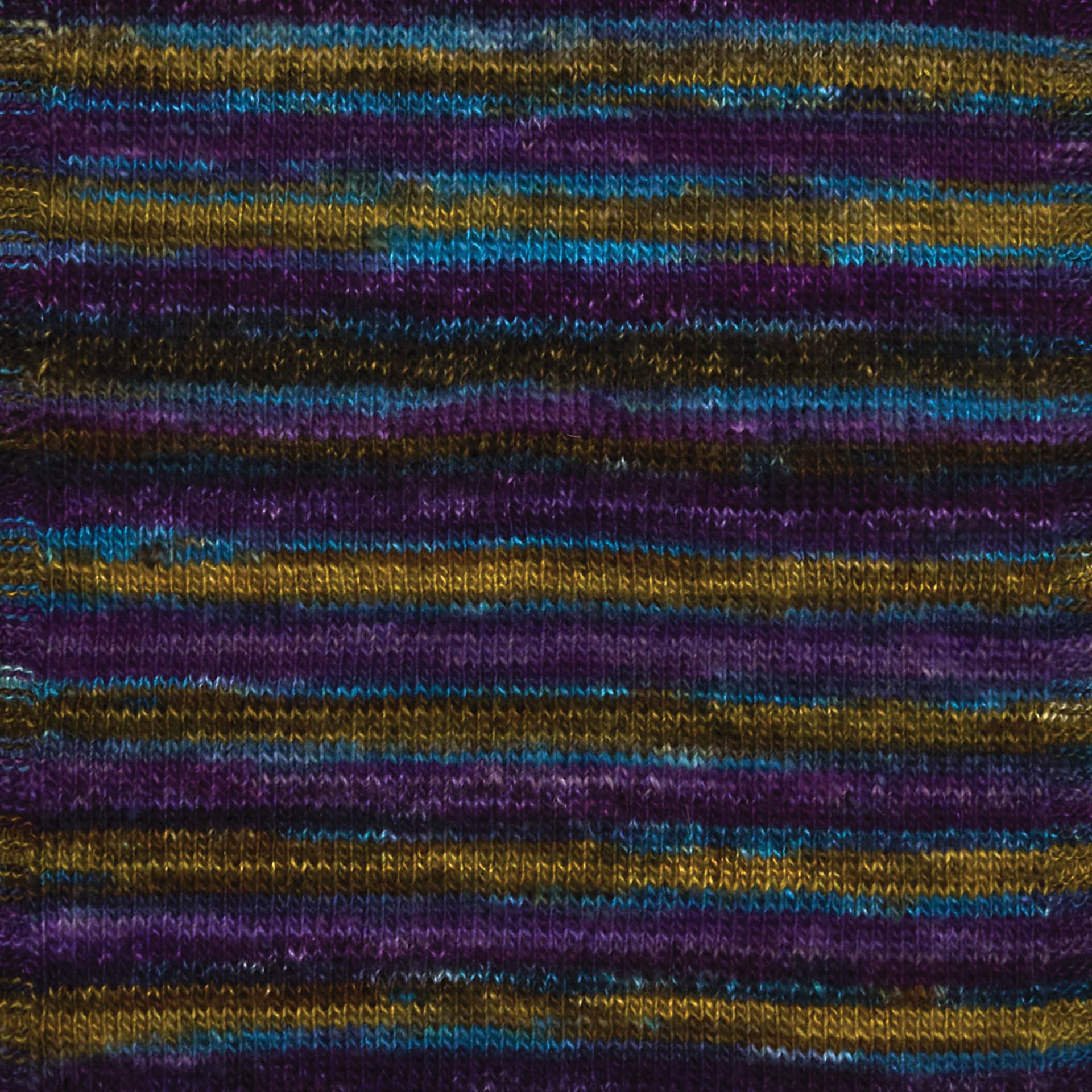 Premier Yarn Spun Colors Yarn - Beetle, 419 yds close up showing completed knitted pattern