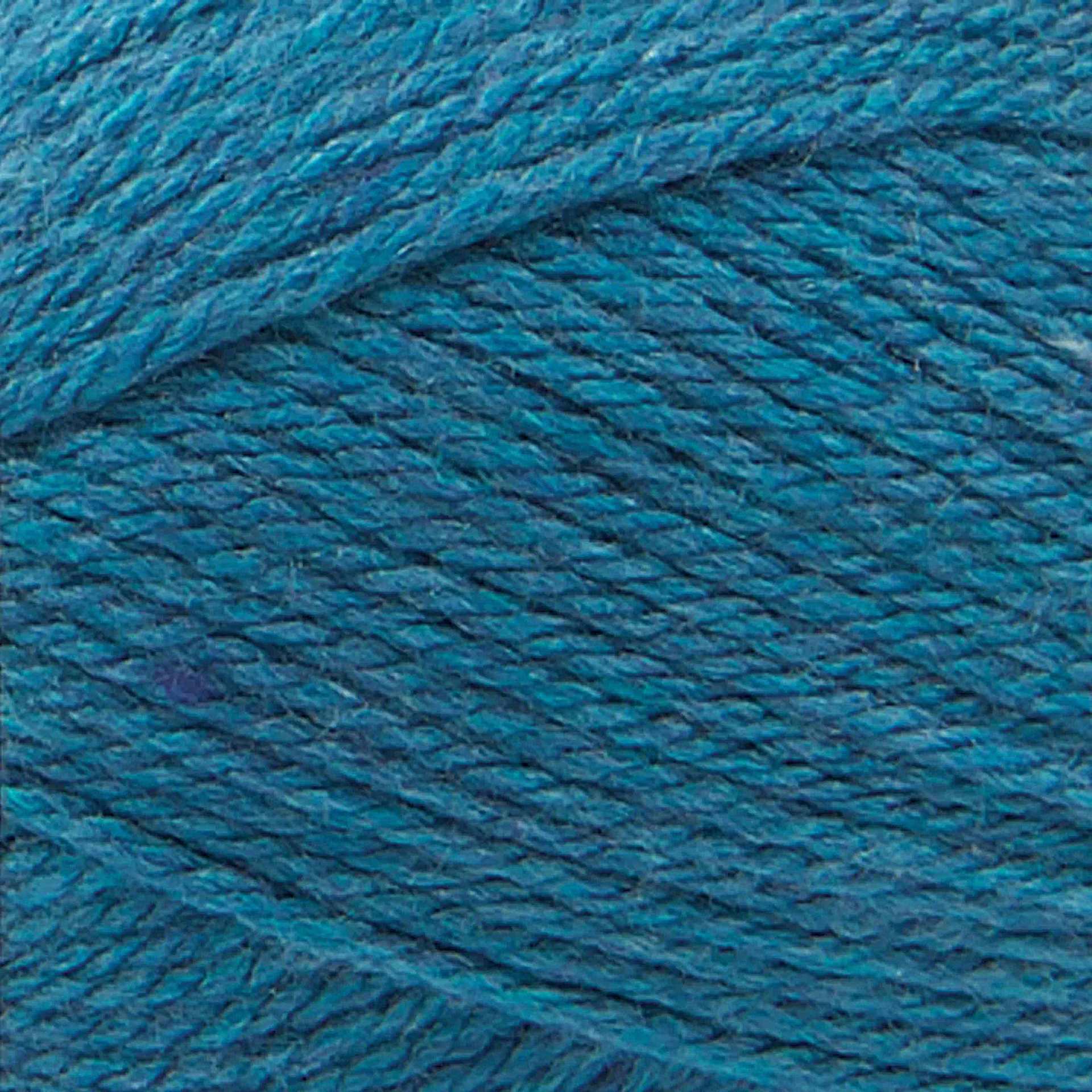 Lion Brand Basic Stitch Anti-Pilling Yarn - Turquoise Heather, close-up