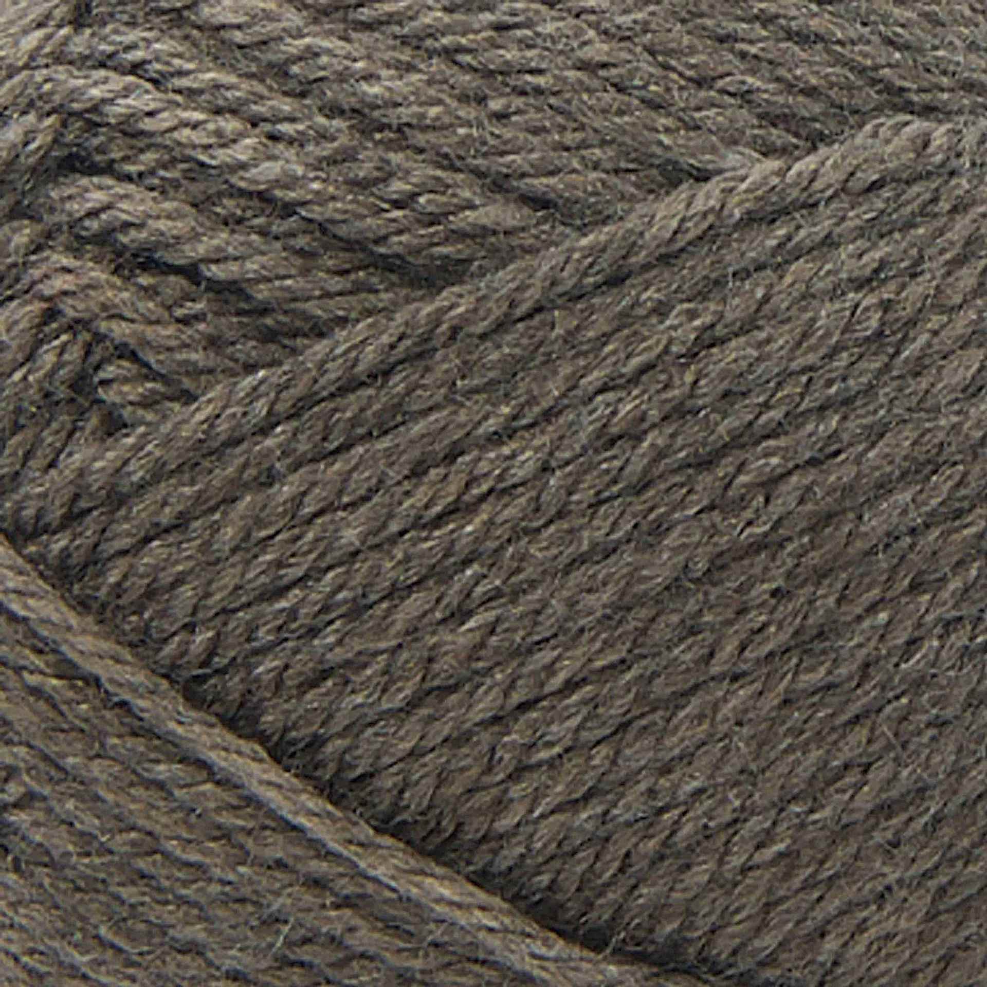 Lion Brand Basic Stitch Anti-Pilling Yarn - Taupe Heather, close-up