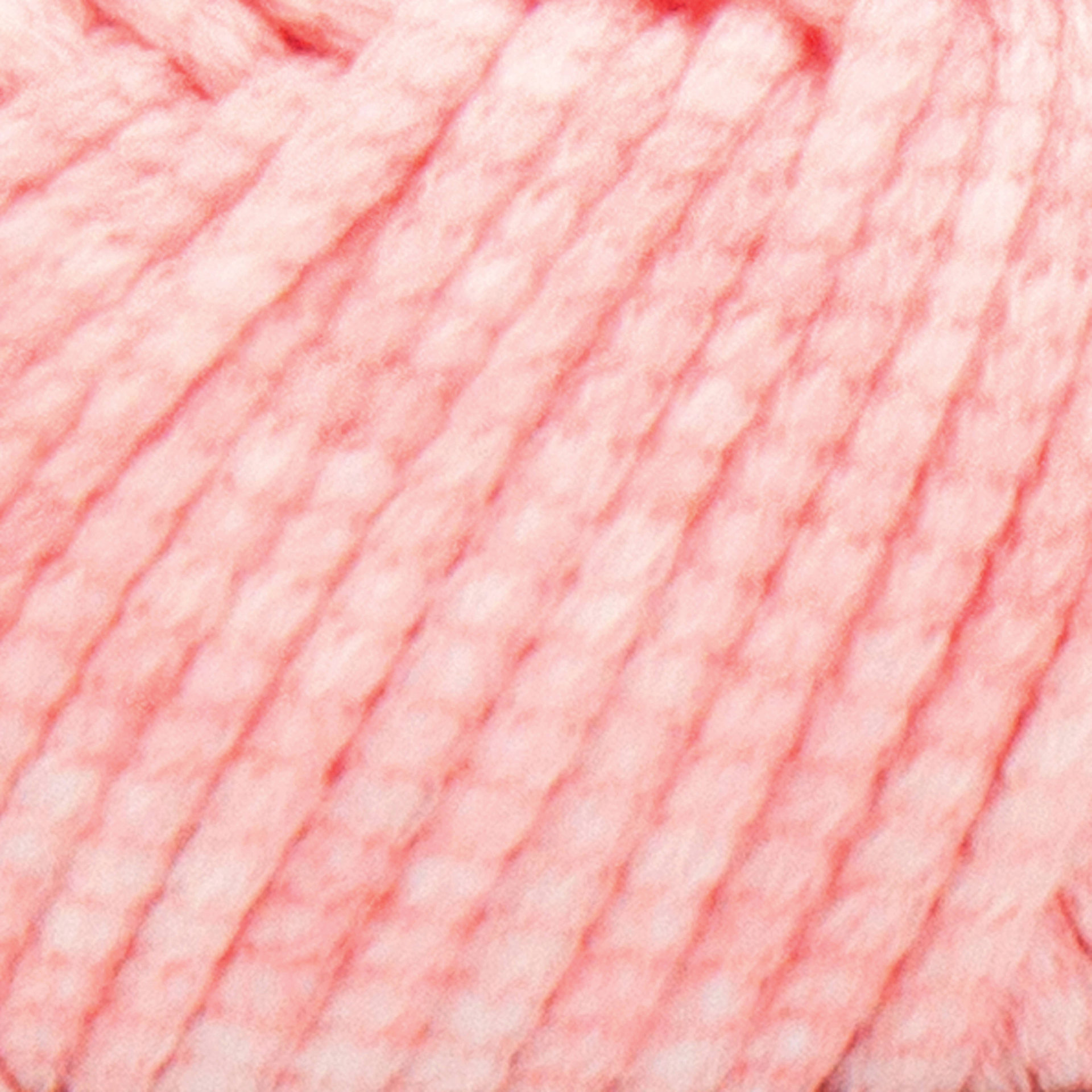 Lion Brand Glow Cozy Yarn - Pink - close-up