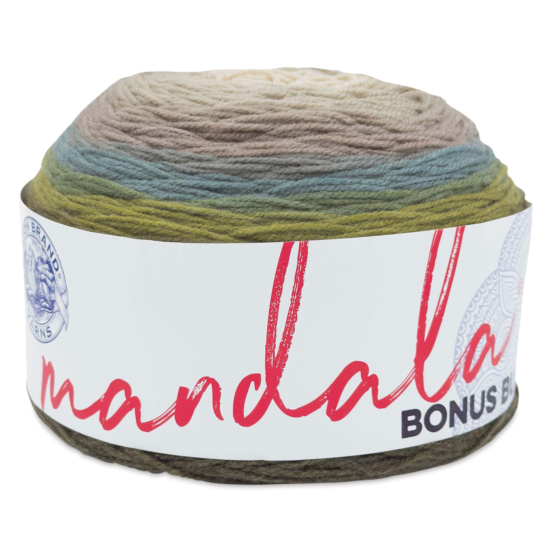Lion Brand Mandala Bonus Bundle Yarn - Sinestro, 1,181 yards