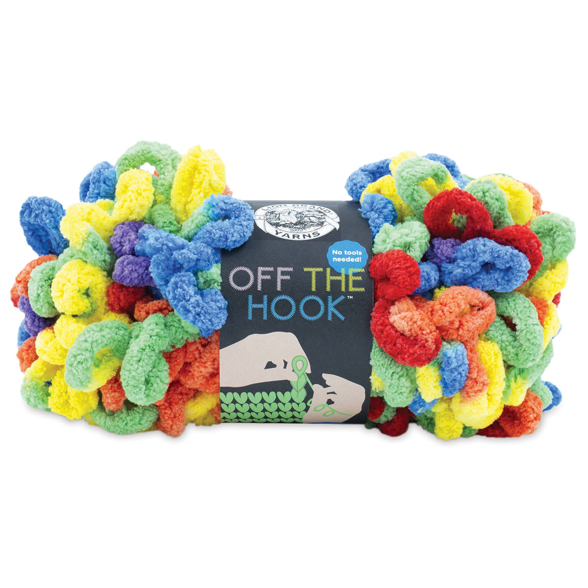 Lion Brand Off The Hook Yarn - Cosmic Dust
