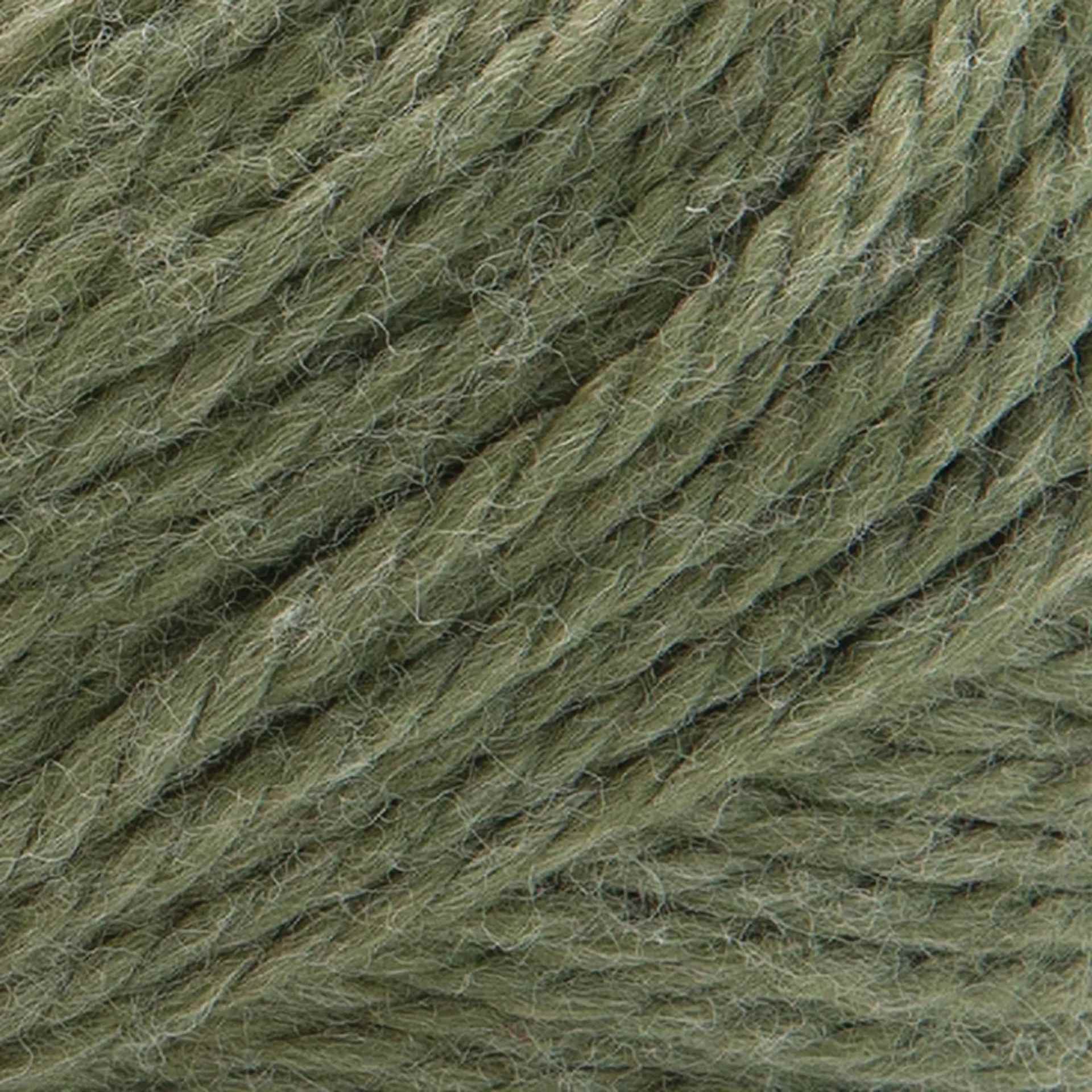 Lion Brand Re-Spun Thick & Quick Yarn - Evergreen, close-up