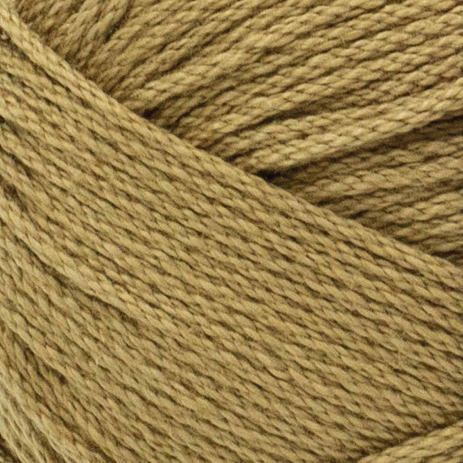 Lion Brand 24/7 Cotton Yarn - Hay Bale, close-up