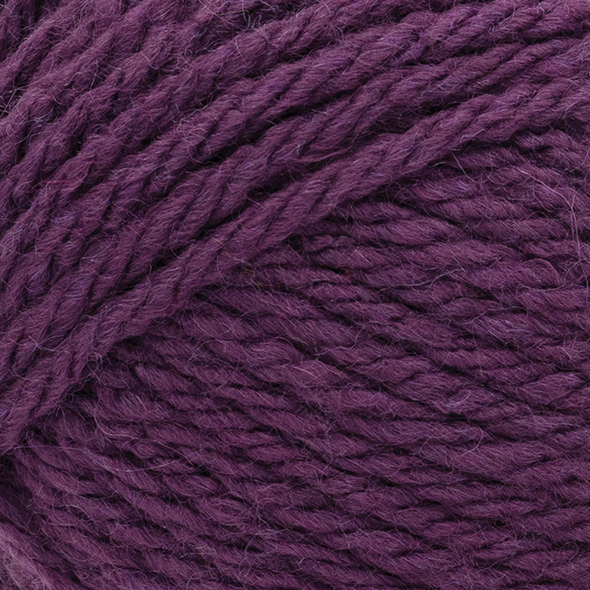 Lion Brand Hue + Me Yarn - Aubergine, close-up