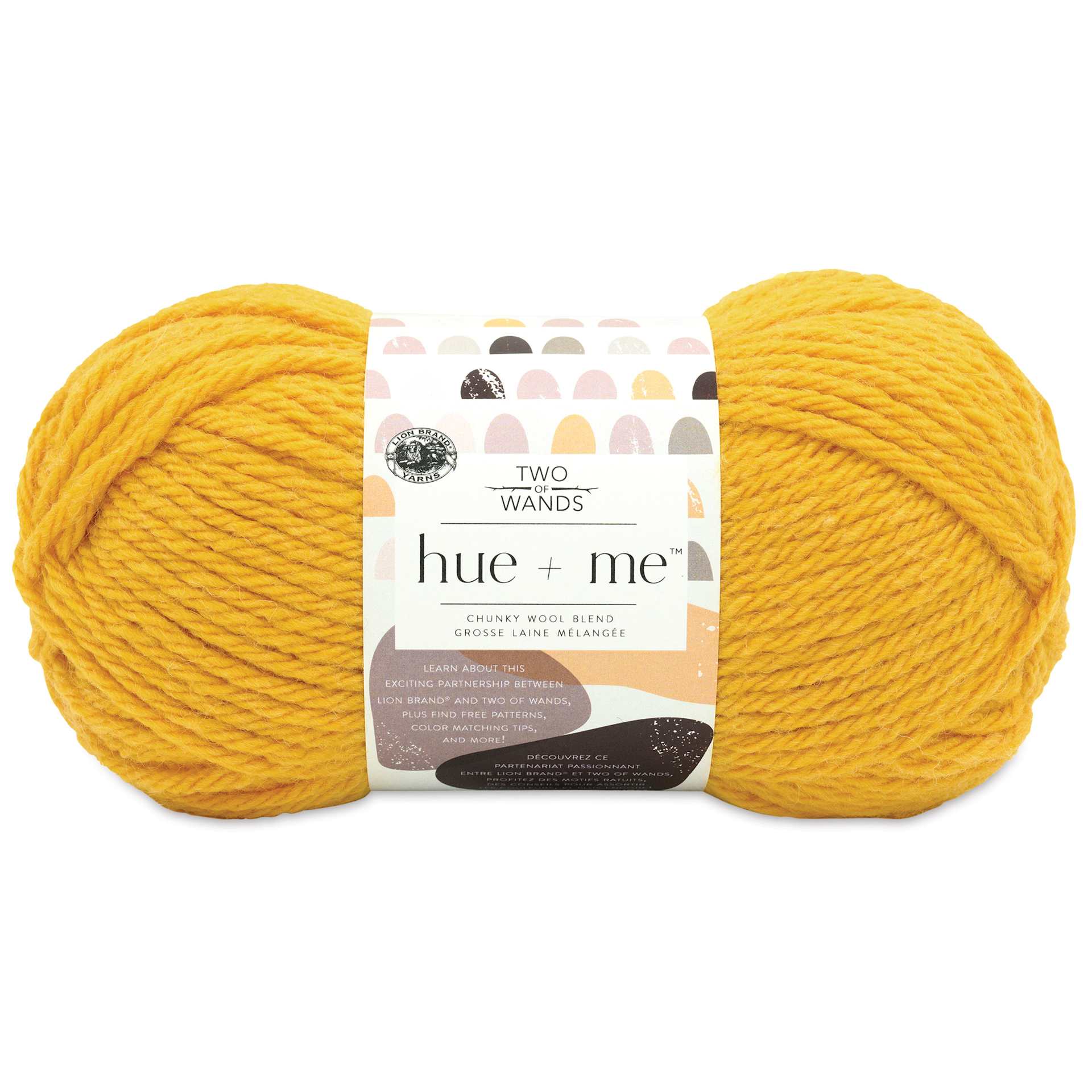 Lion Brand Hue + Me Yarn - Sunflower