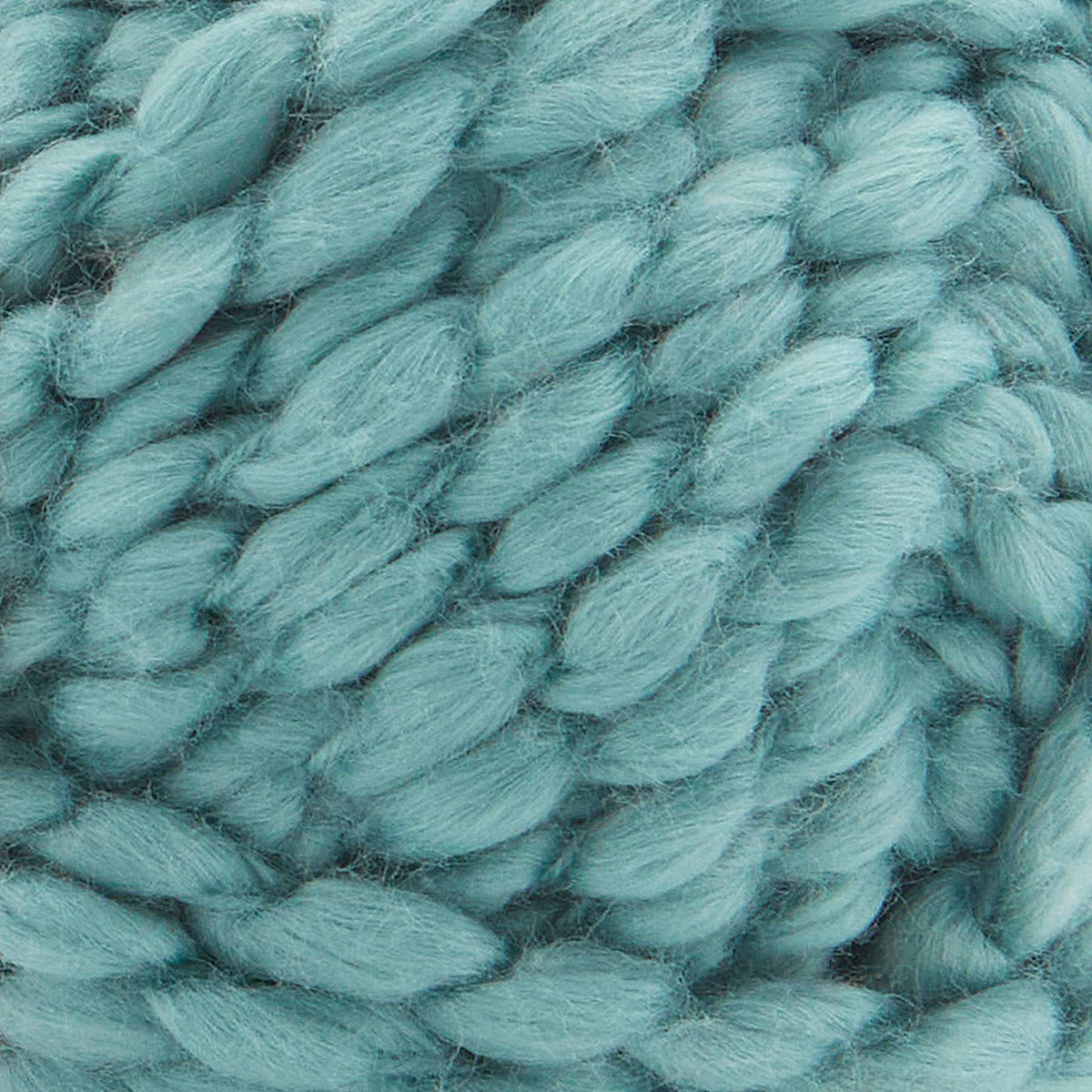 Premier Yarn Chunky Cotton Yarn - Teal, 50 yards (Close-up of yarn)