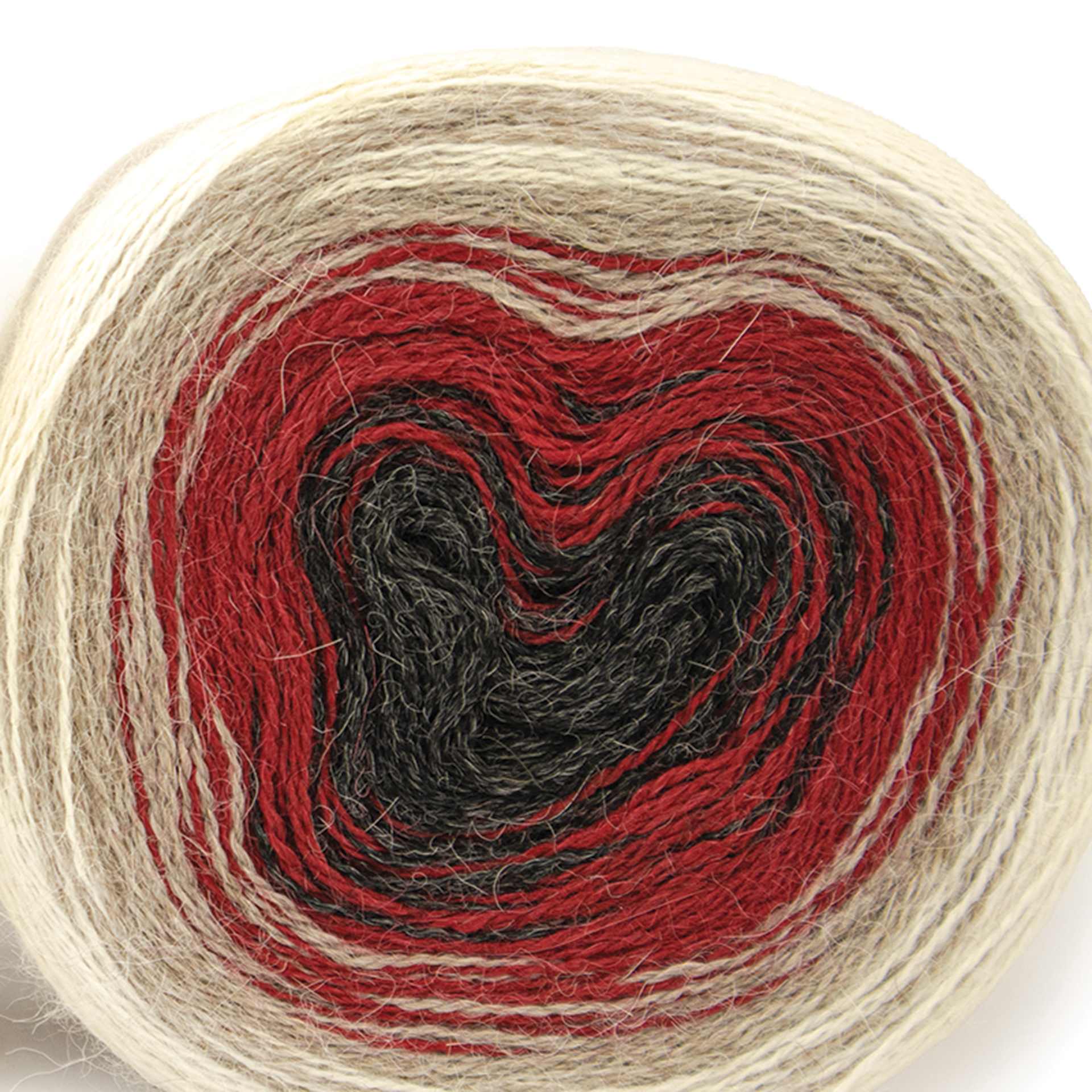 HiKoo Concentric Yarn - Burbs, 437 yards close up to show texture