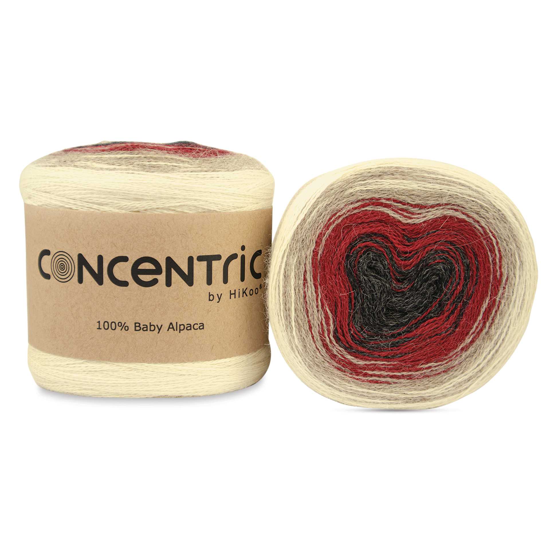 HiKoo Concentric Yarn - Burbs, 437 yards 