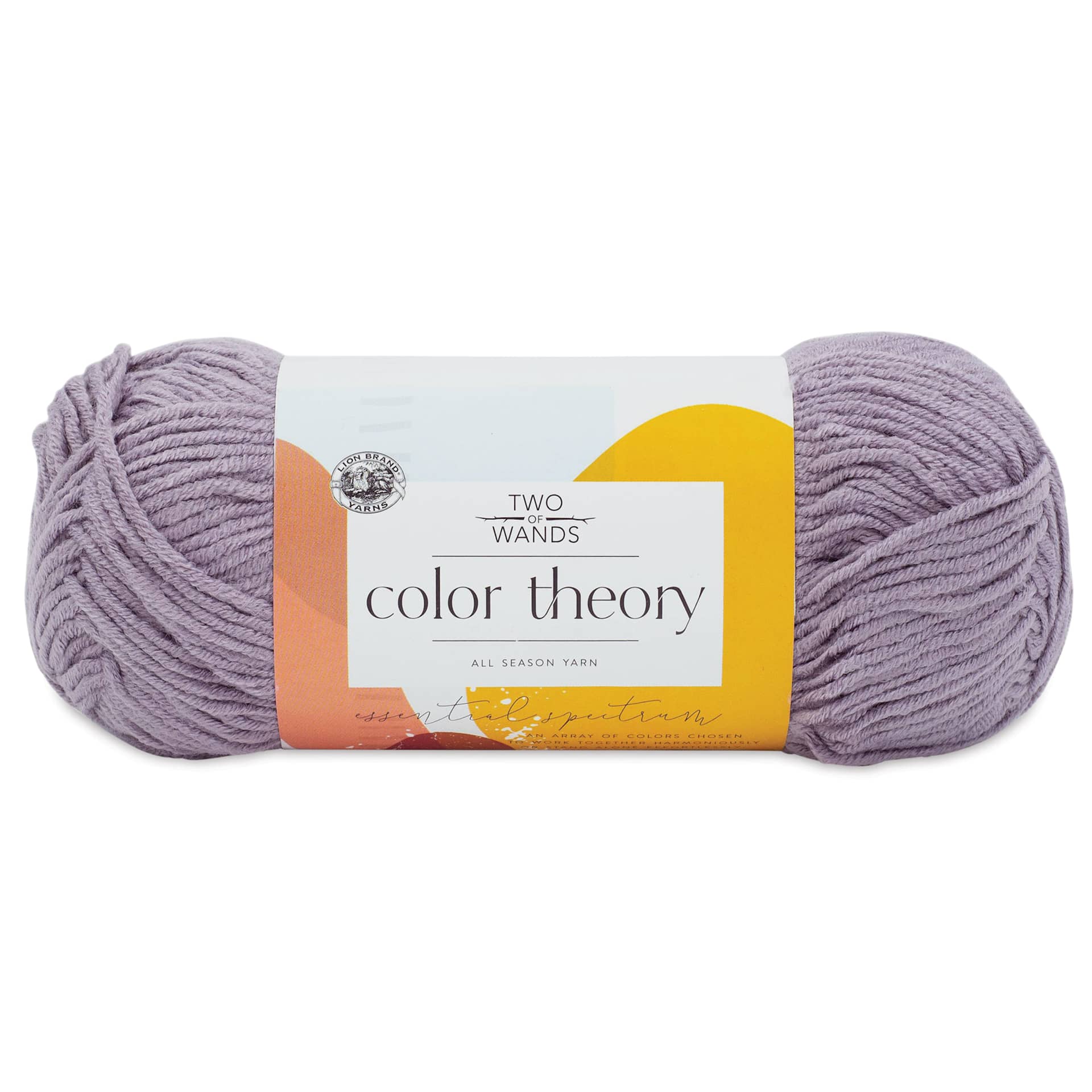 Lion Brand Color Theory Yarn - Provence (yarn skein with label)