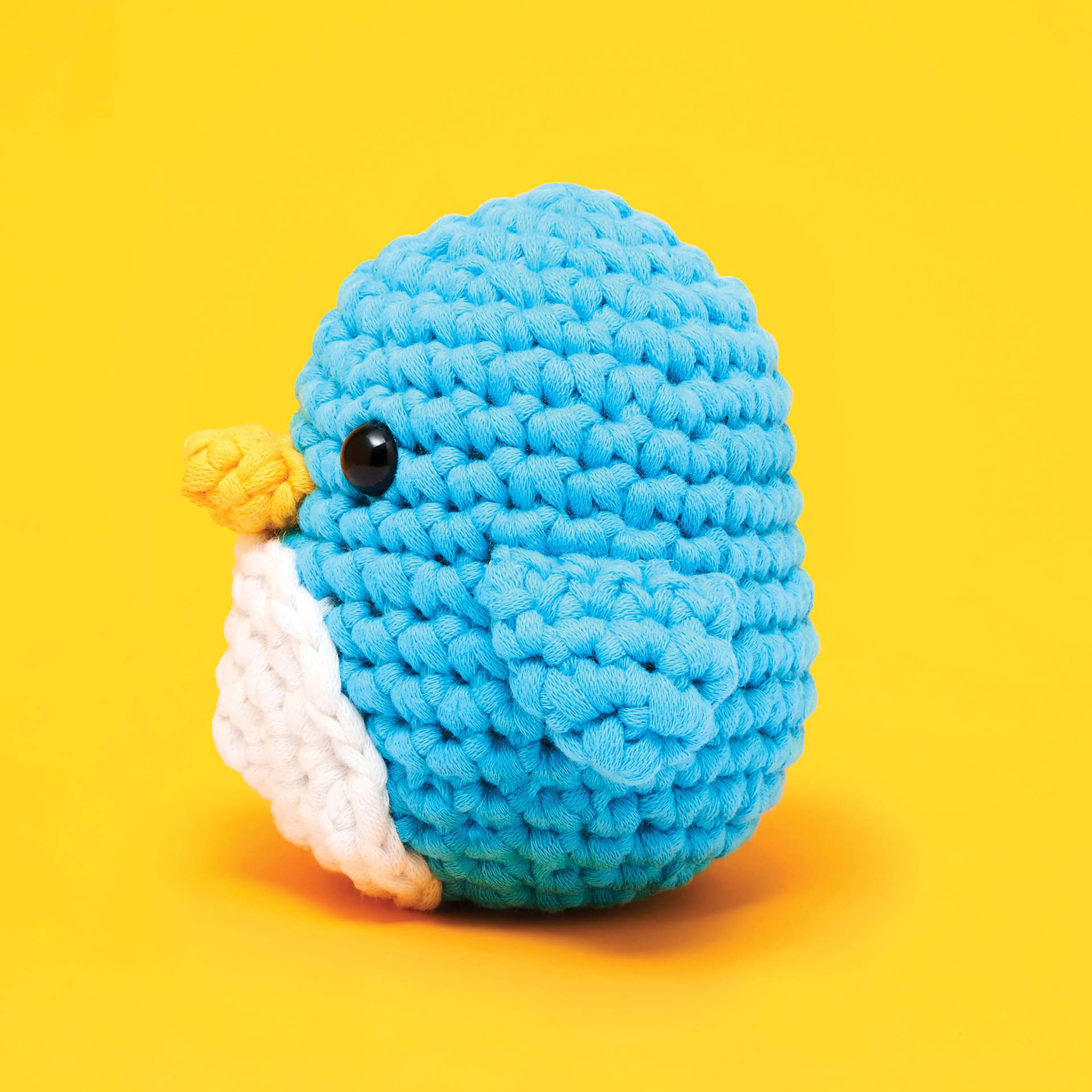 The Woobles Beginner Crochet Amigurumi Kits - Penguin, side