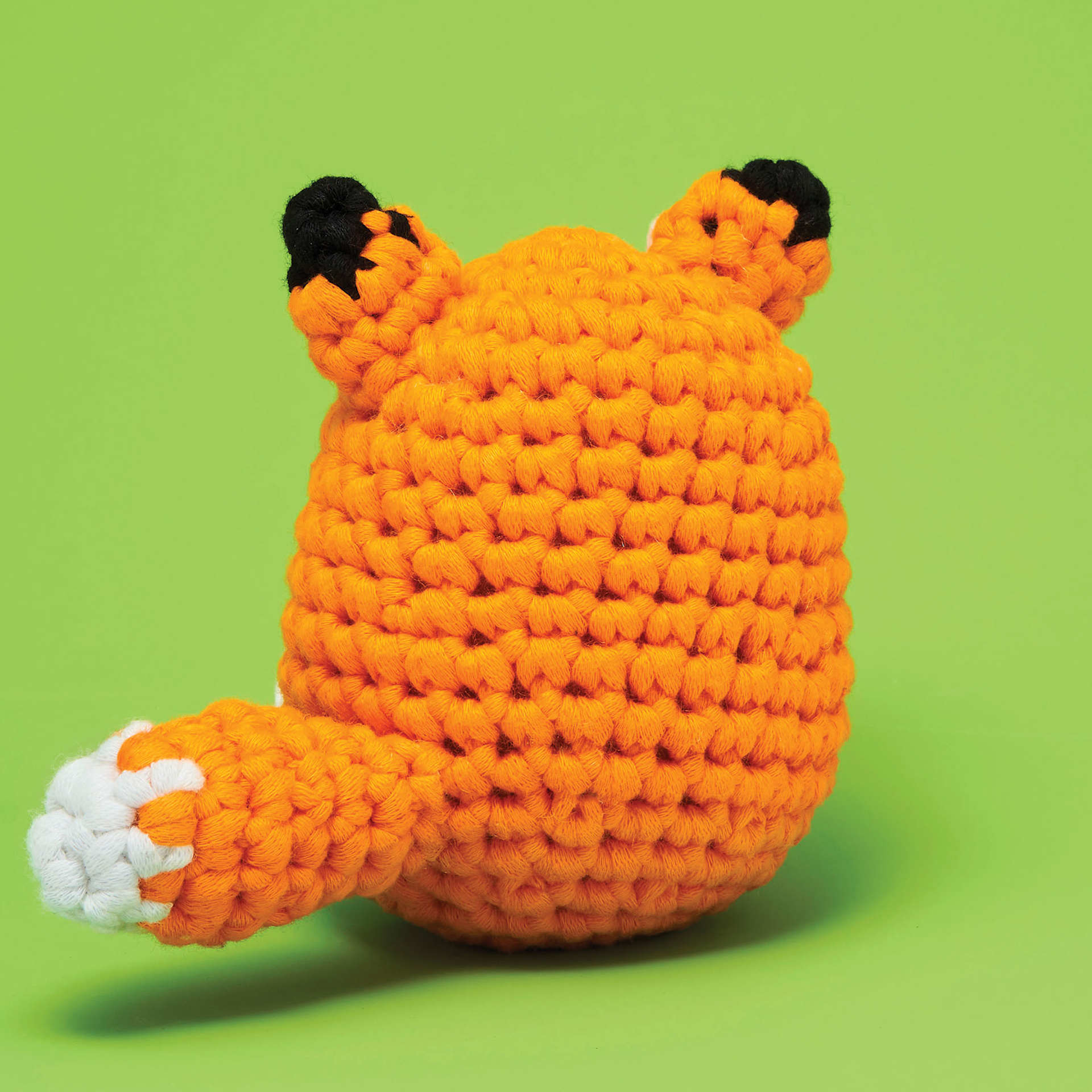 The Woobles Beginner Crochet Amigurumi Kit - Fox, back