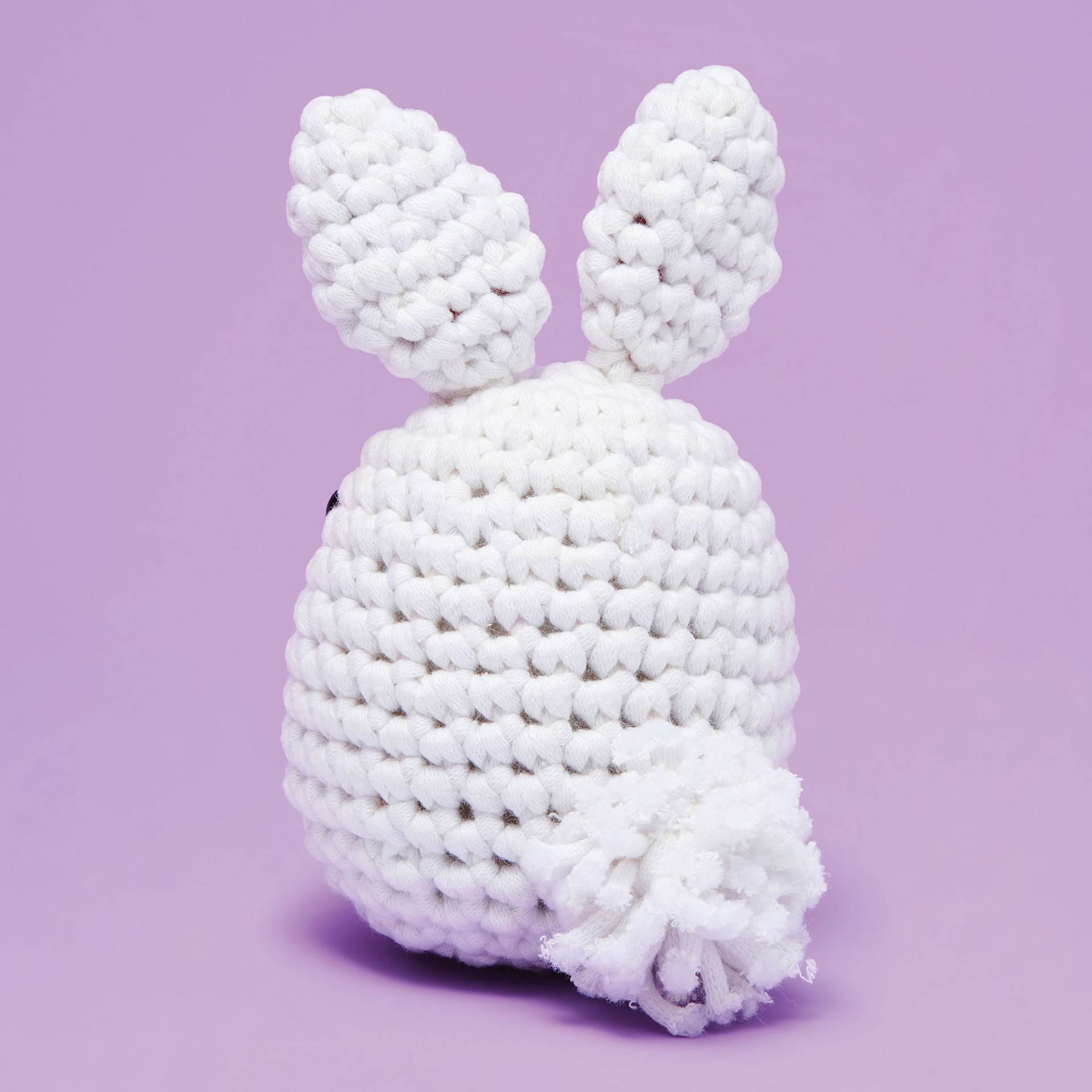 The Woobles Beginner Crochet Amigurumi Kit - Bunny, back